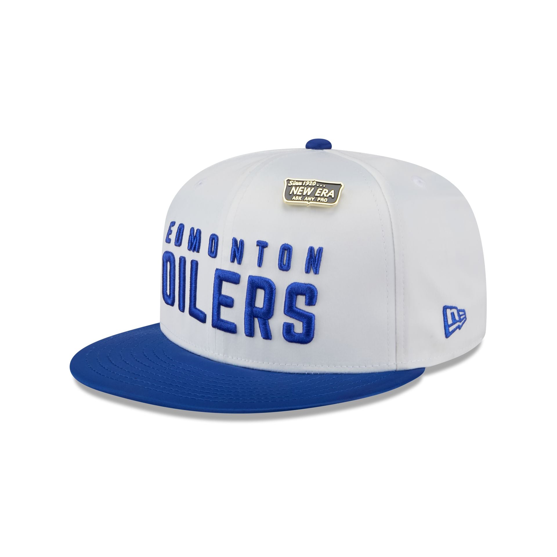 Edmonton Oilers Spring Satin 59FIFTY Fitted Hat - Image 3