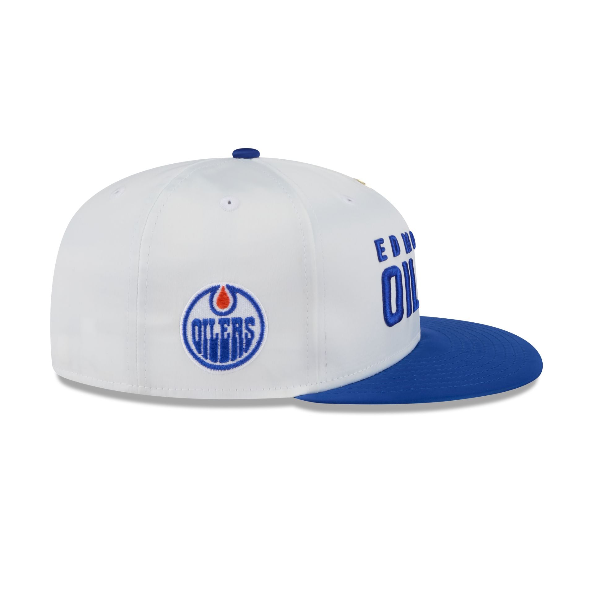 Edmonton Oilers Spring Satin 59FIFTY Fitted Hat - Image 4