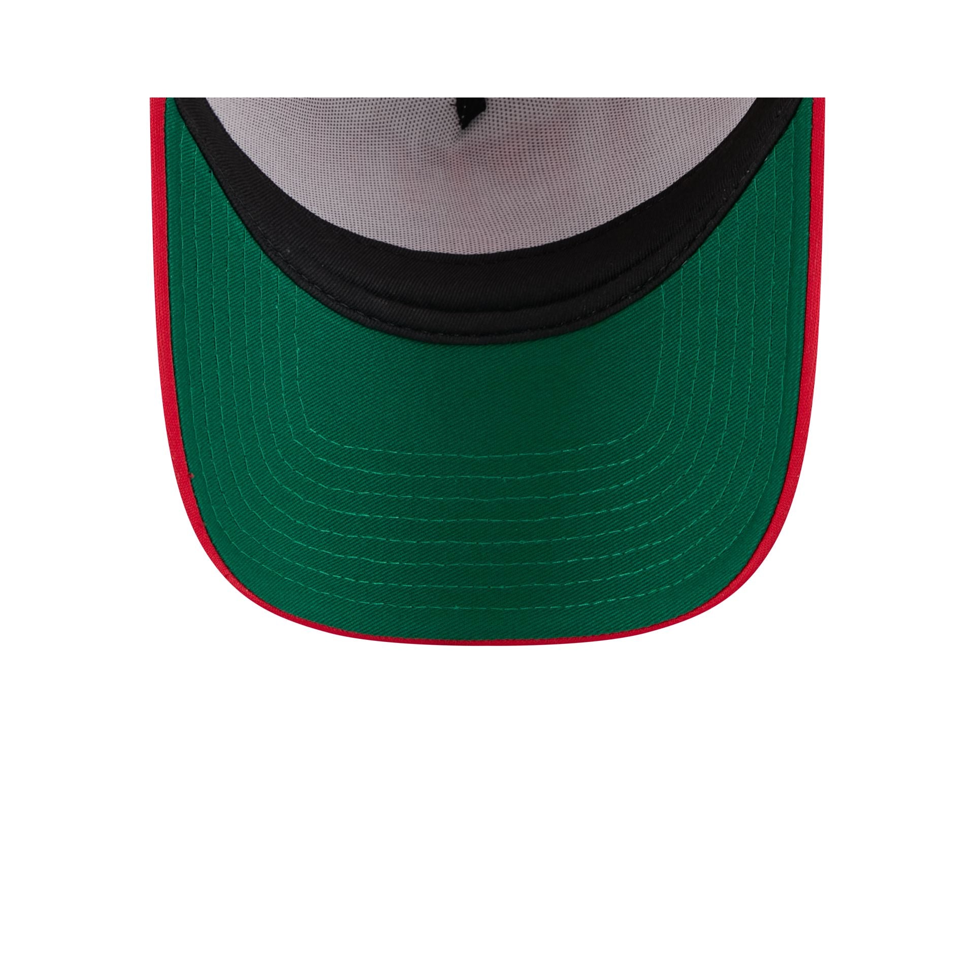 Toronto Raptors Distressed 9FORTY A-Frame Trucker Hat - Image 7