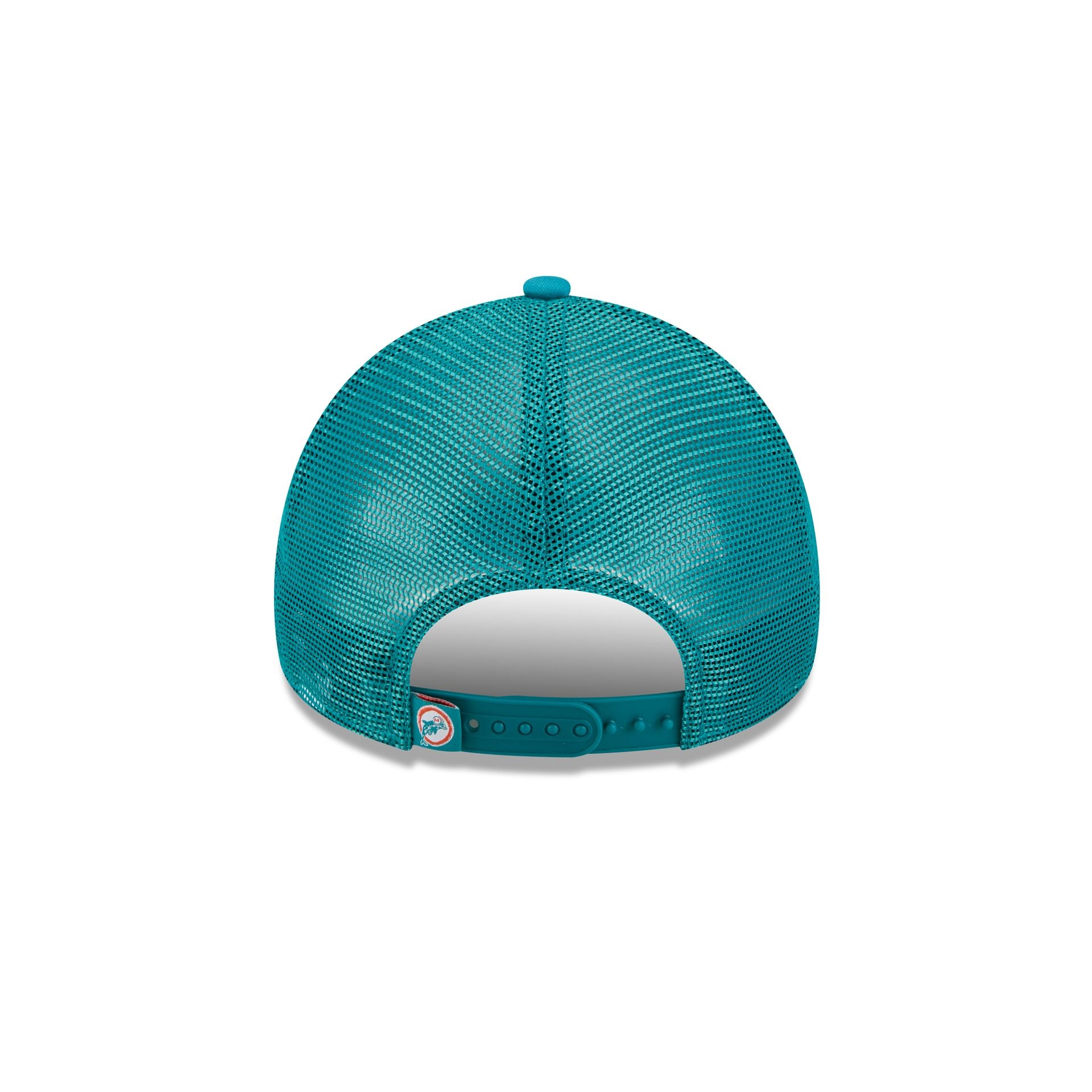 Miami Dolphins Distressed 9FORTY A-Frame Trucker Hat - Image 6