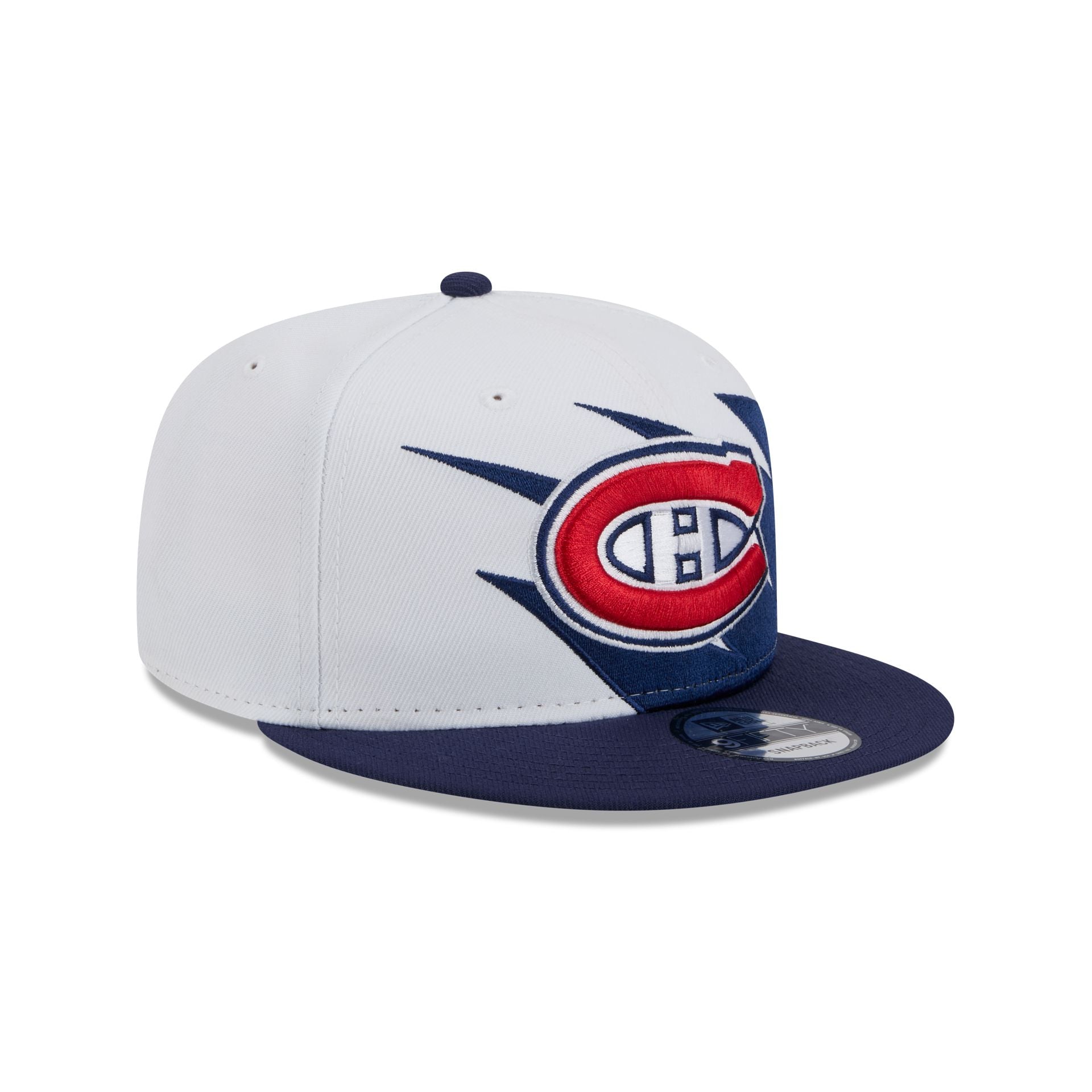 Montreal Canadiens Jagged 9FIFTY Snapback Hat - Image 3