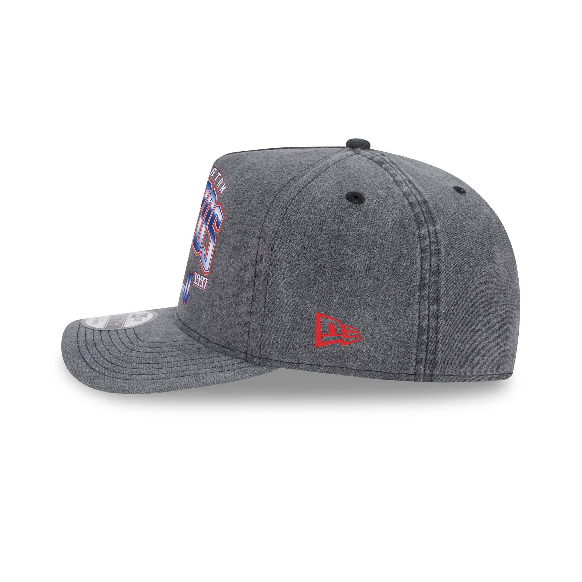 Washington Wizards Washed 9FIFTY A-Frame Snapback Hat - Image 4
