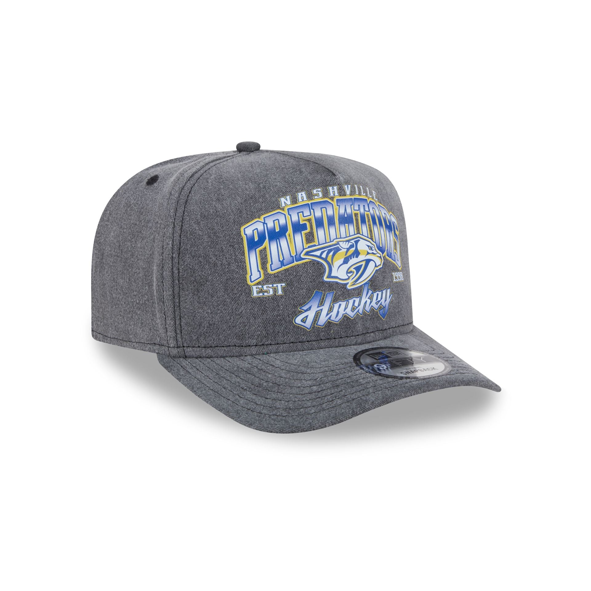 Nashville Predators Washed 9FIFTY A-Frame Snapback Hat - Image 3