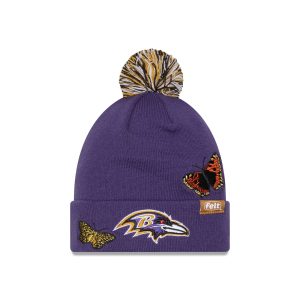 FELT x Baltimore Ravens Pom Knit Hat