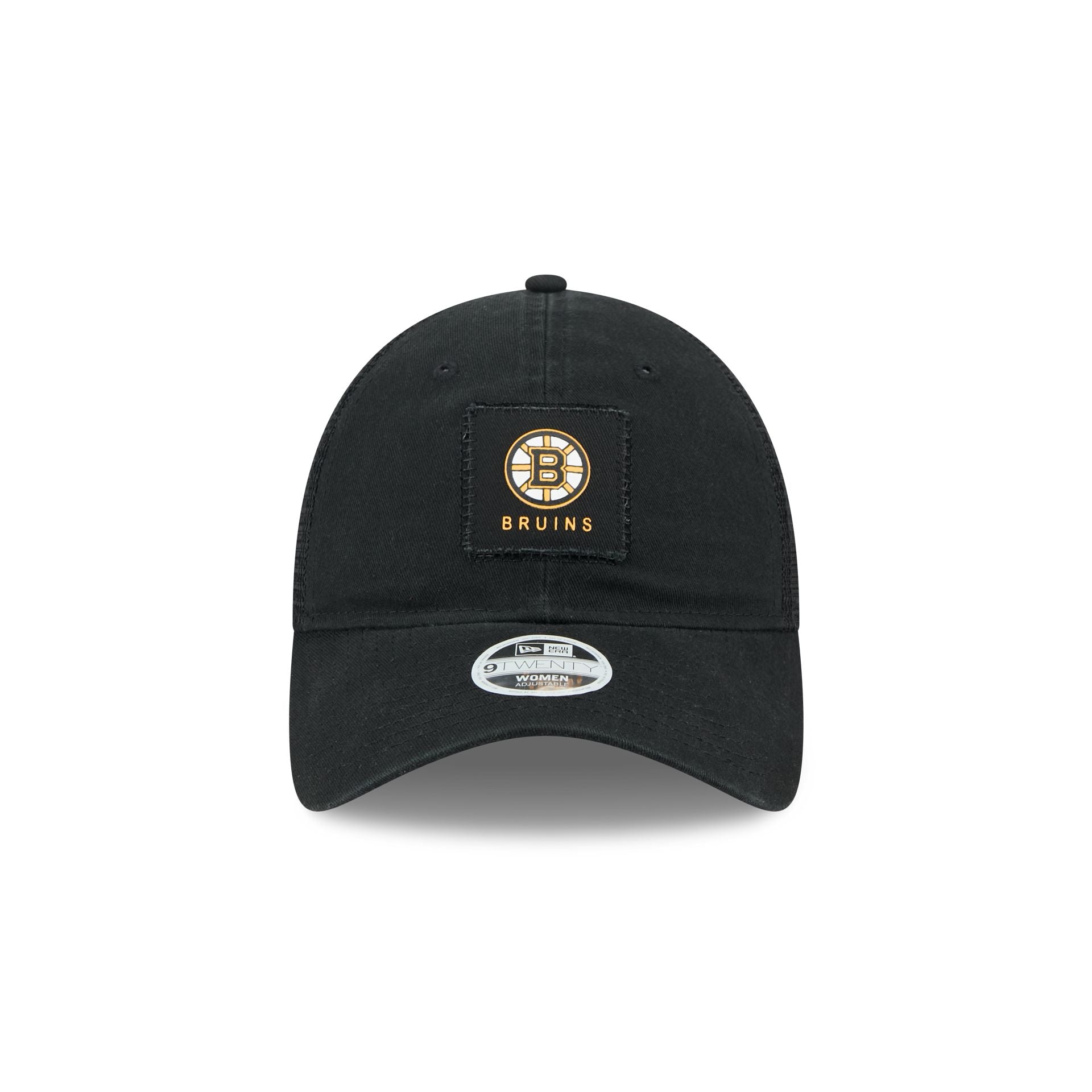 Boston Bruins Women's Square Stitch 9TWENTY Trucker Hat - Image 2