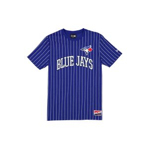 Toronto Blue Jays Throwback Pinstripe Wordmark T-Shirt