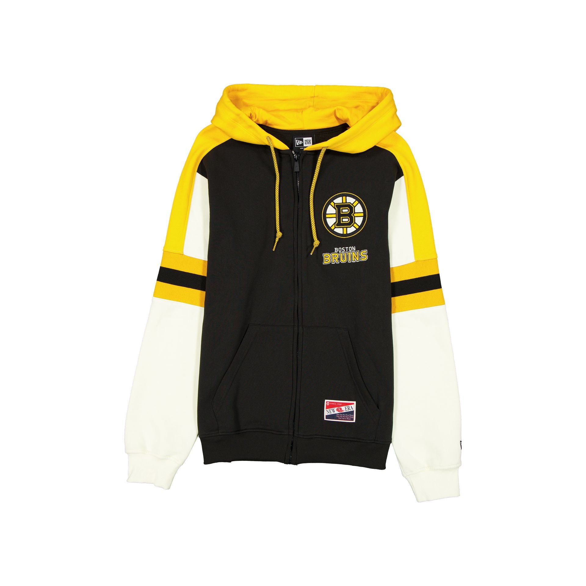 Boston Bruins Throwback Zipper Hoodie - Image 2