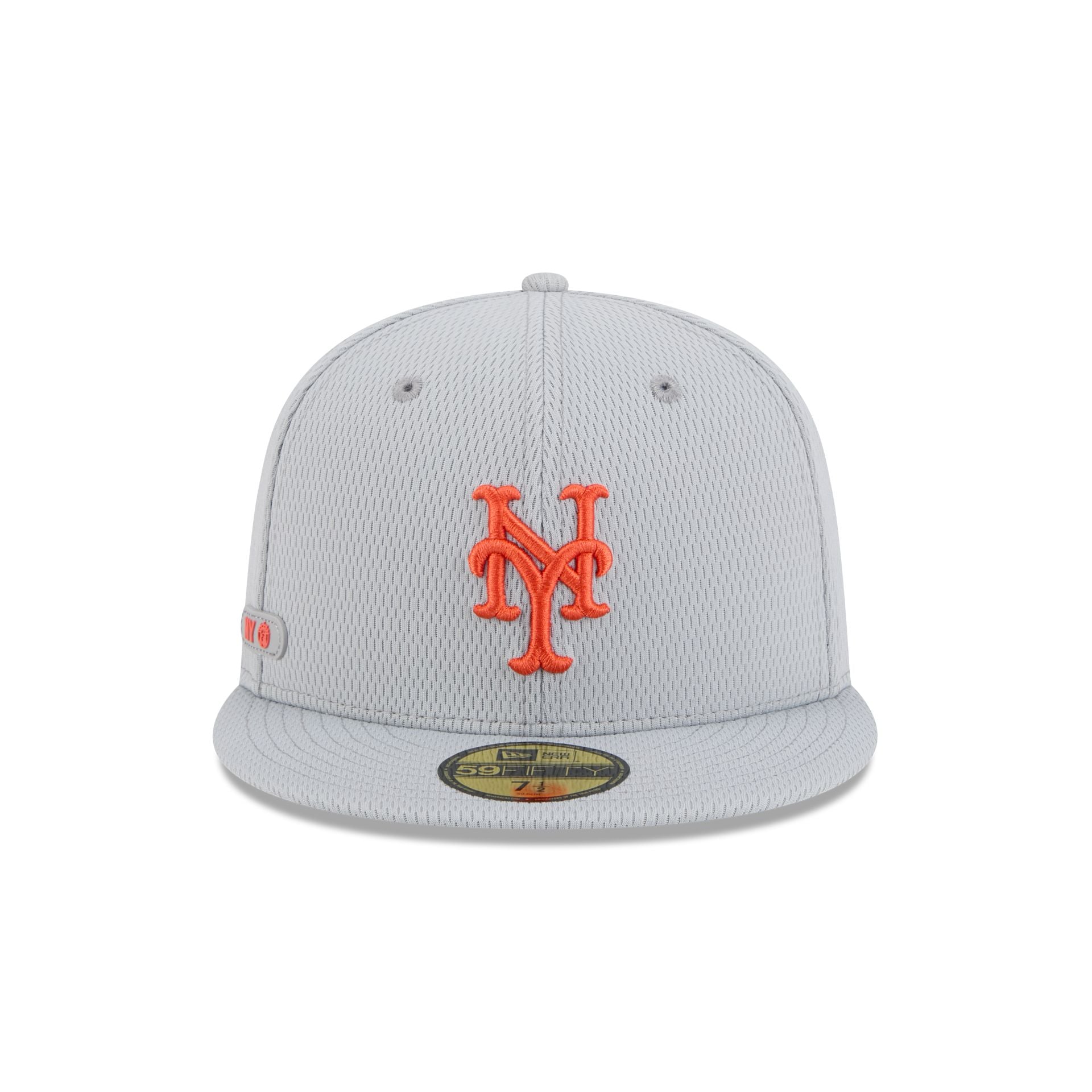 New York Mets 2025 Clubhouse Gray 59FIFTY Fitted Hat - Image 2