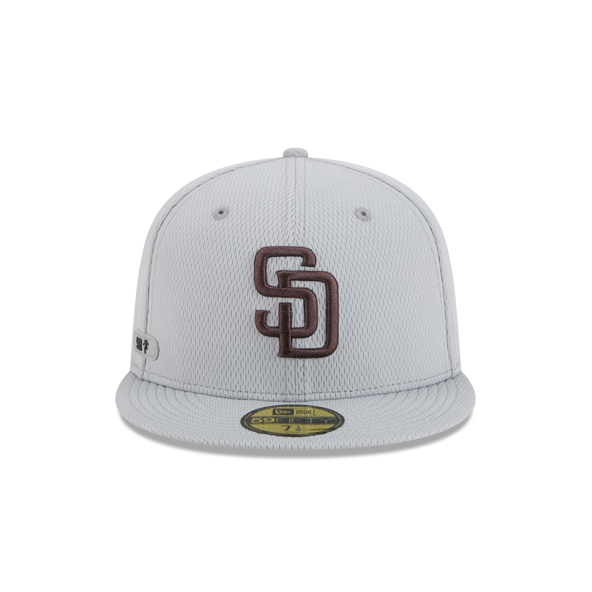 San Diego Padres 2025 Clubhouse Gray 59FIFTY Fitted Hat - Image 2