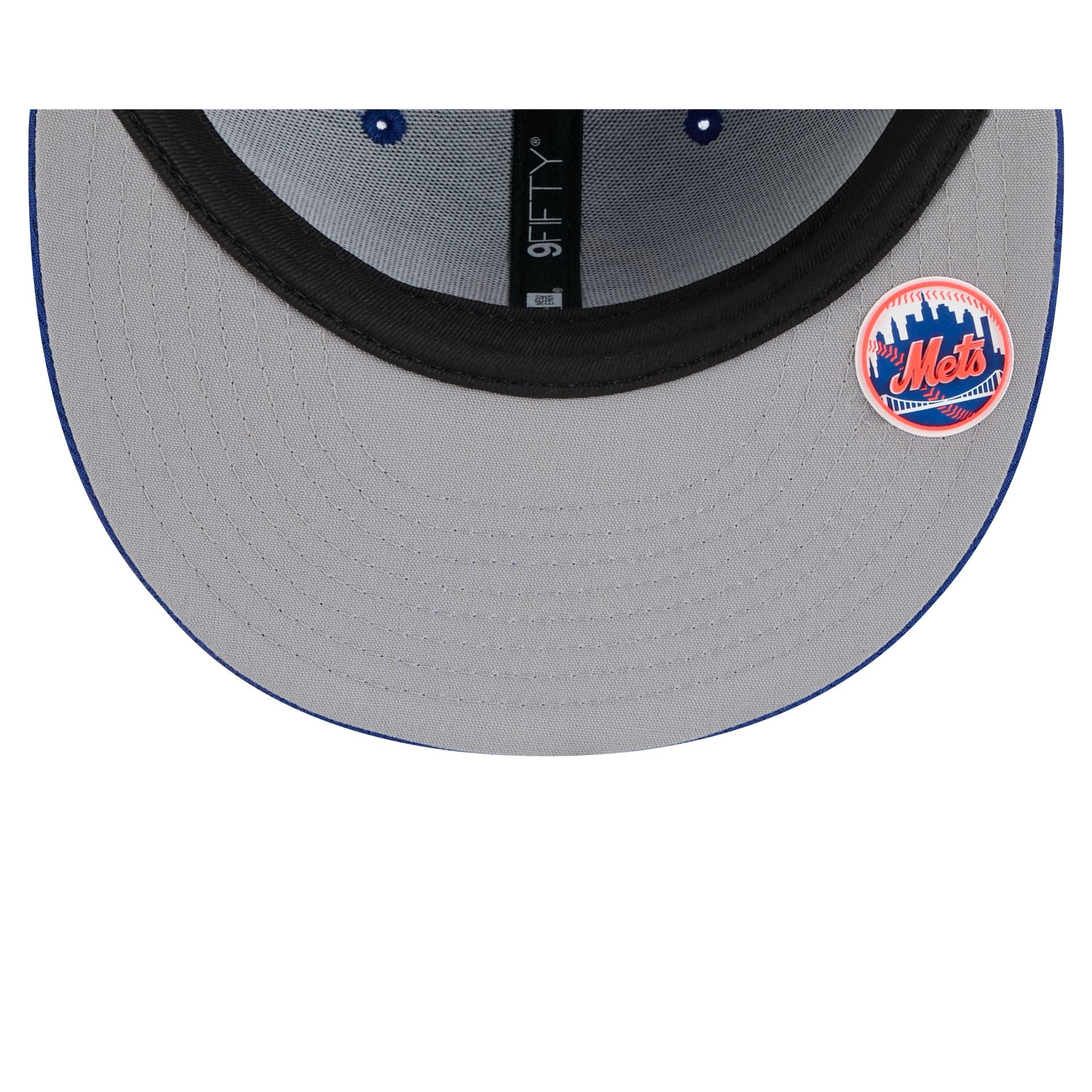 New York Mets 2025 Clubhouse Alt 9FIFTY Snapback Hat - Image 7