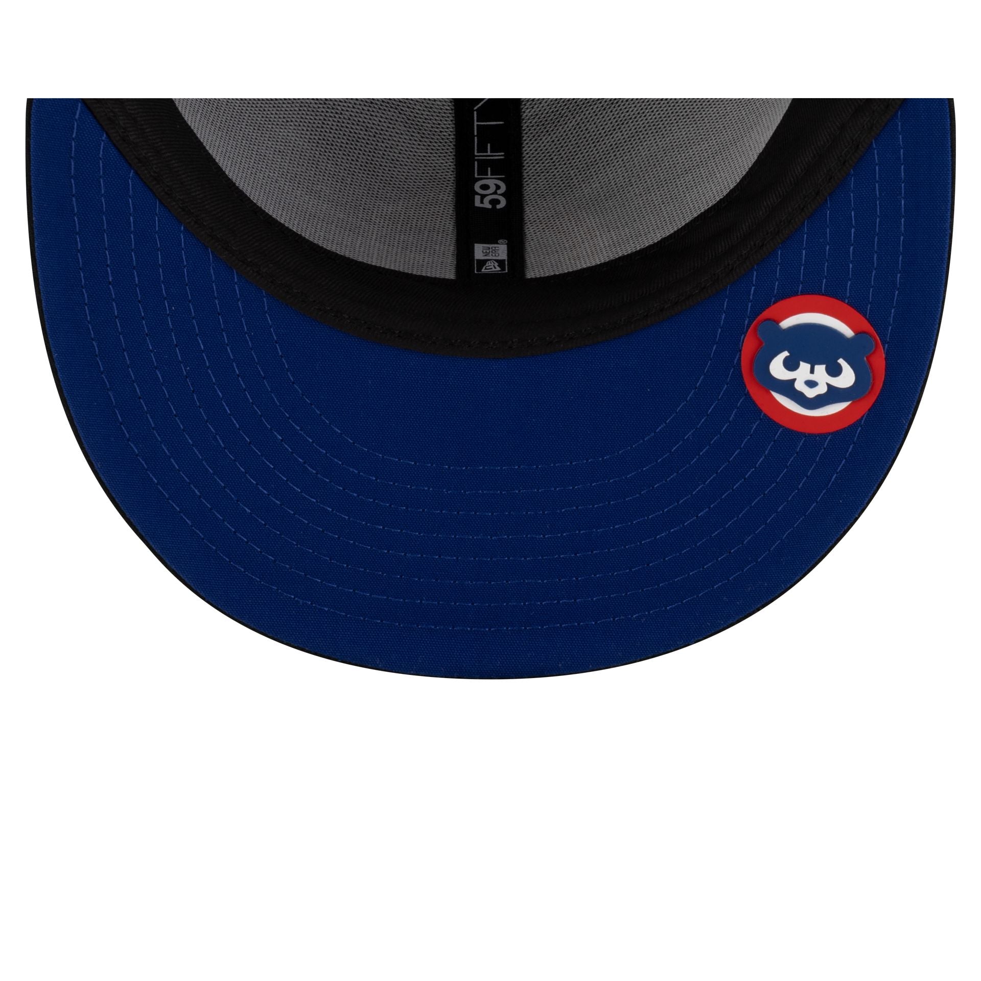 Chicago Cubs 2025 Clubhouse Alt Black 59FIFTY Fitted Hat - Image 7