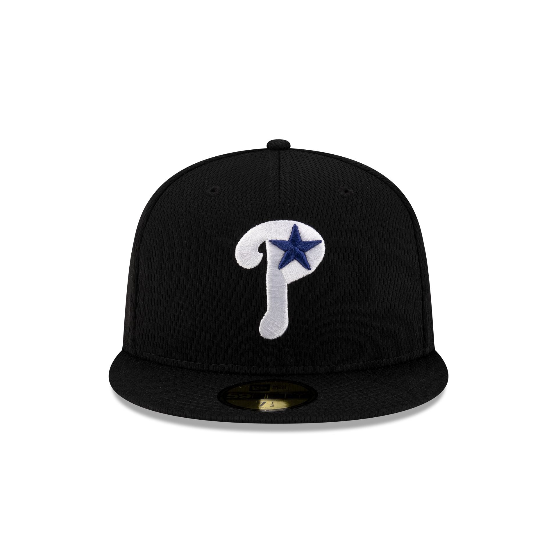 Philadelphia Phillies 2025 Clubhouse Alt Black 59FIFTY Fitted Hat - Image 2