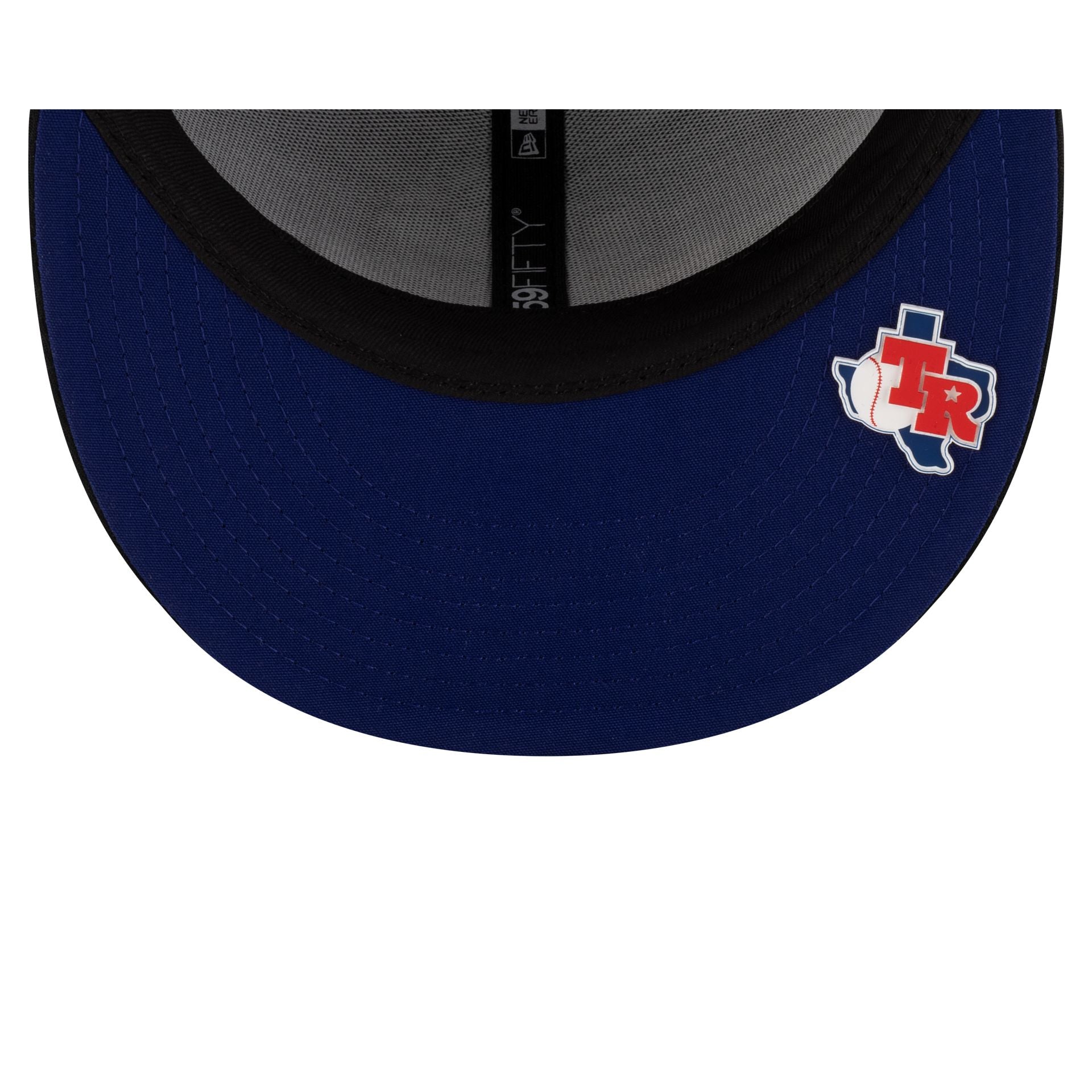 Texas Rangers 2025 Clubhouse Alt Black 59FIFTY Fitted Hat - Image 7