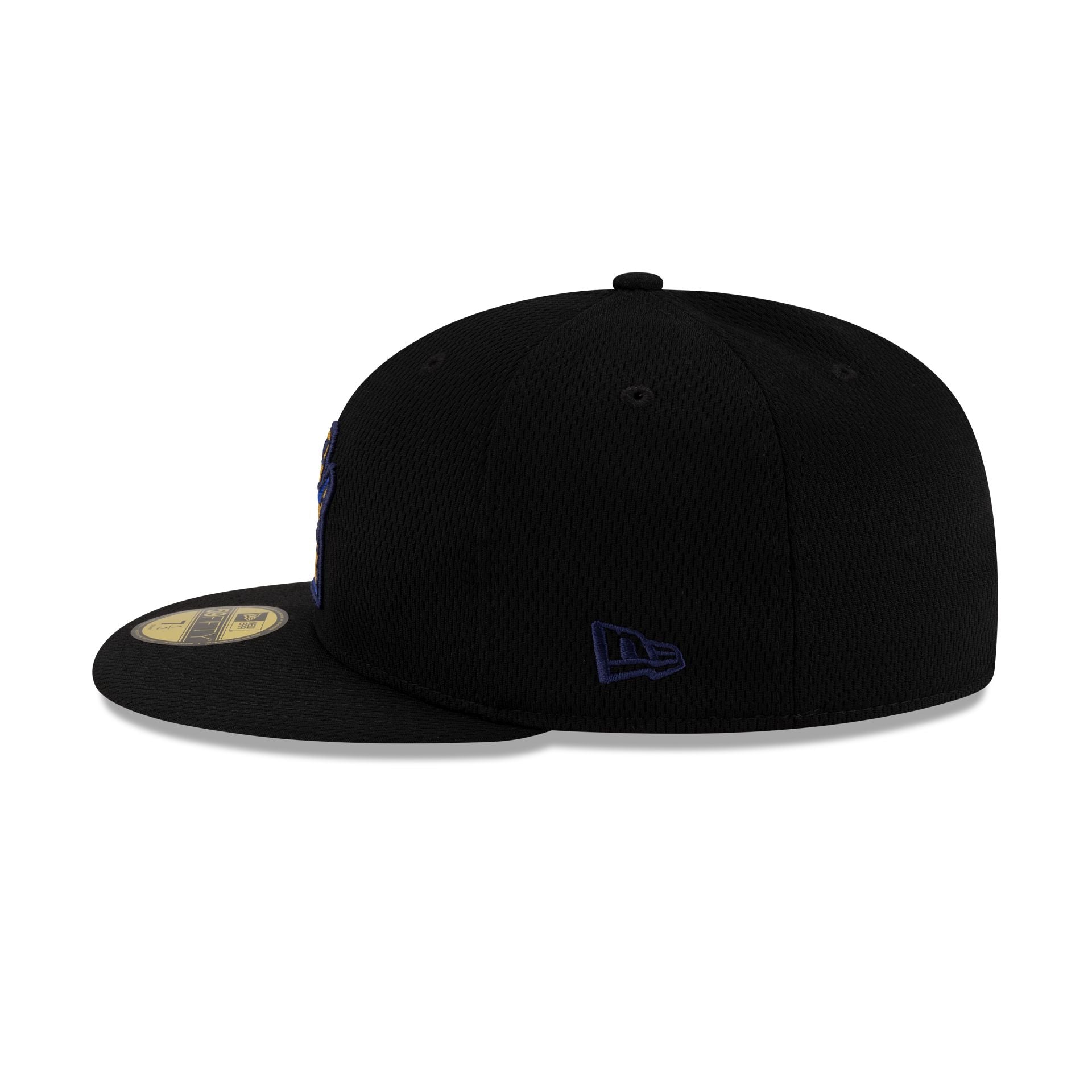 Milwaukee Brewers 2025 Clubhouse Alt Black 59FIFTY Fitted Hat - Image 4