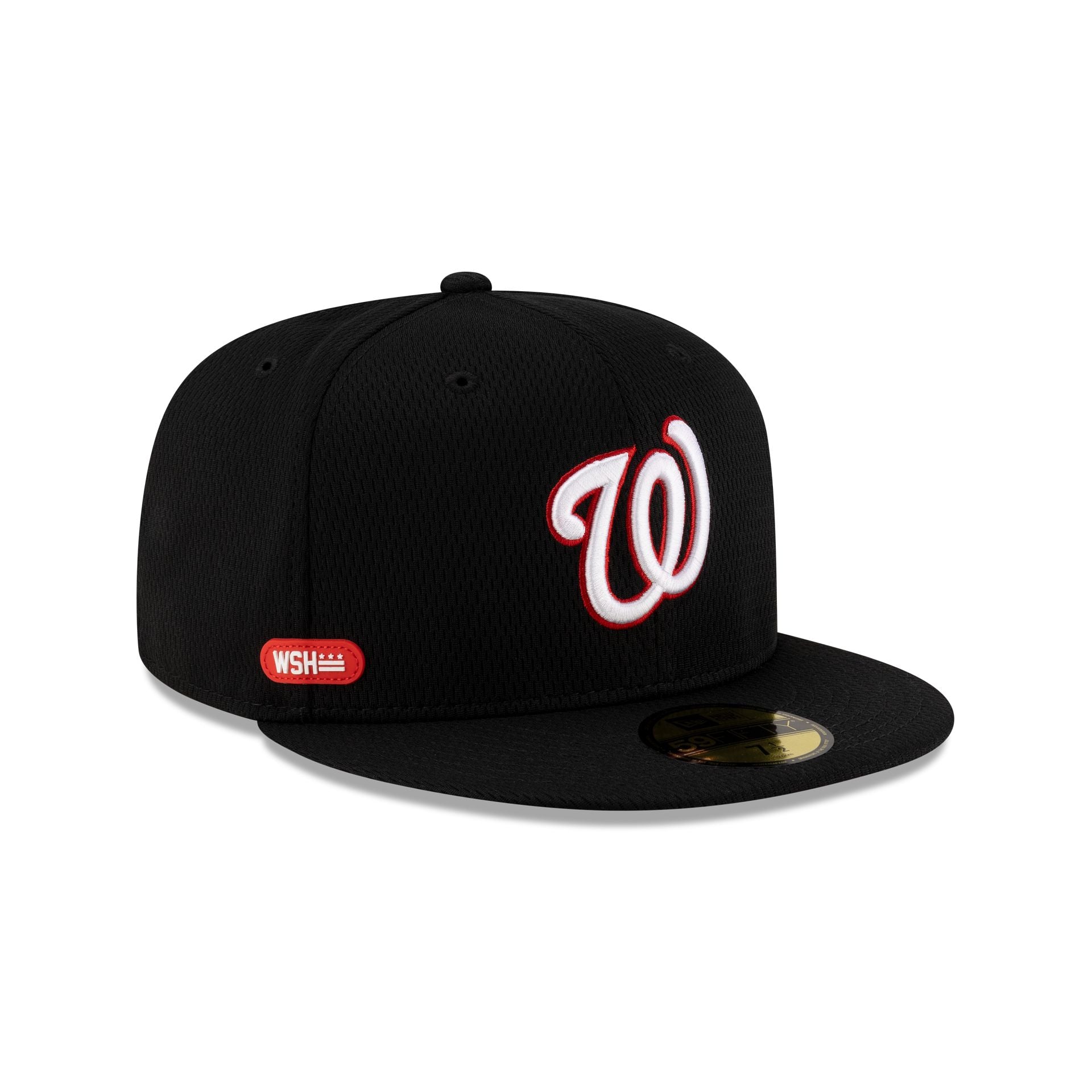Washington Nationals 2025 Clubhouse Black 59FIFTY Fitted Hat - Image 3