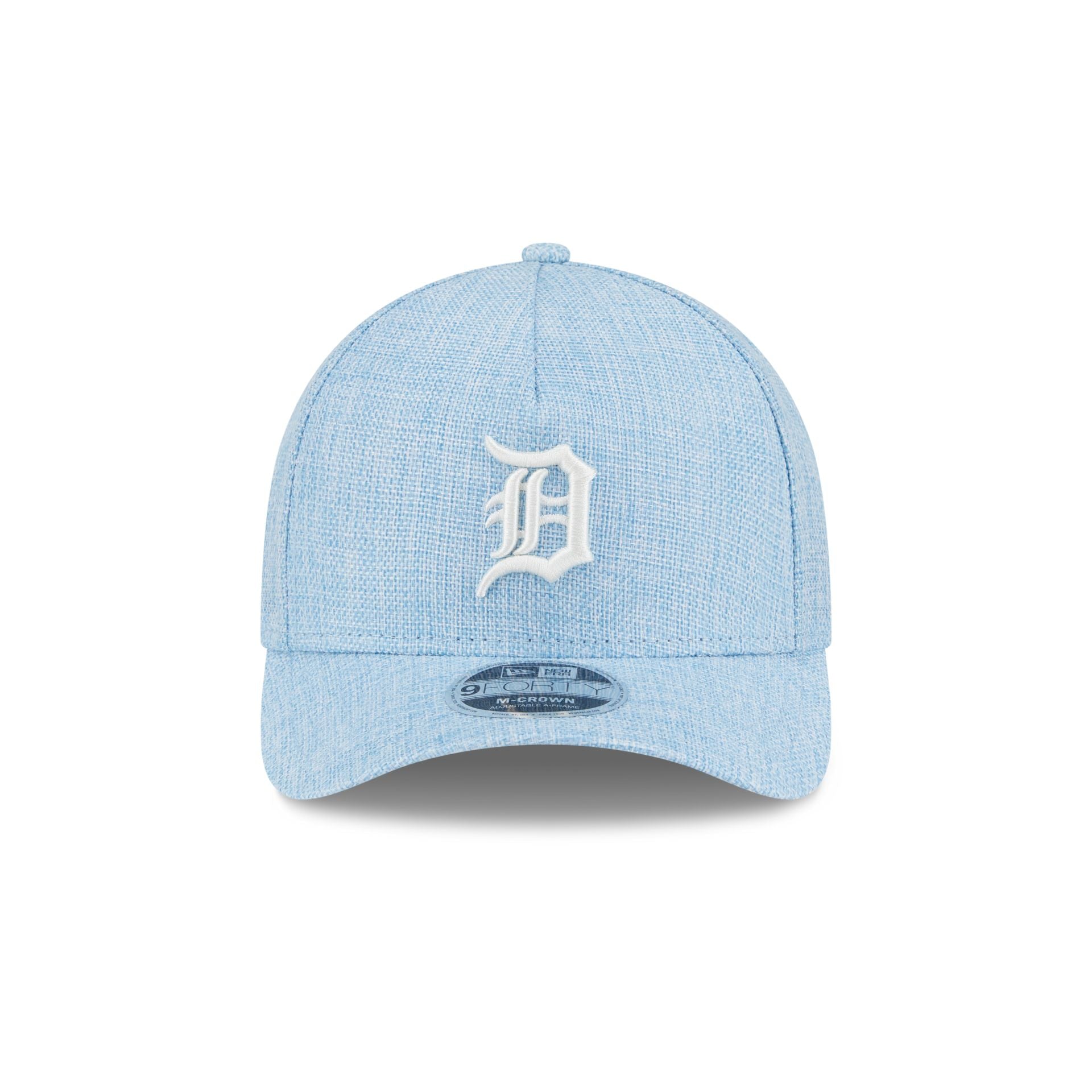 Detroit Tigers Cotton Weaver Blue 9FORTY M-Crown A-Frame Snapback Hat - Image 2