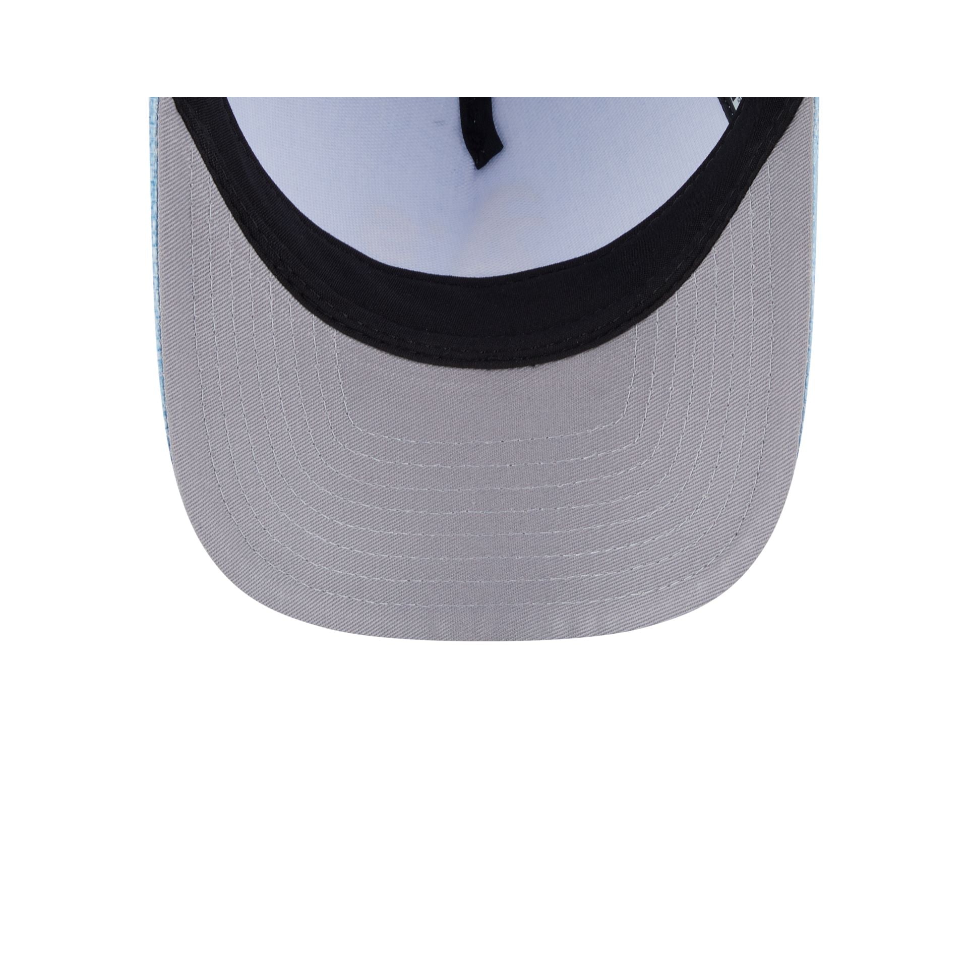 Athletics Cotton Weaver Blue 9FORTY M-Crown A-Frame Snapback Hat - Image 7