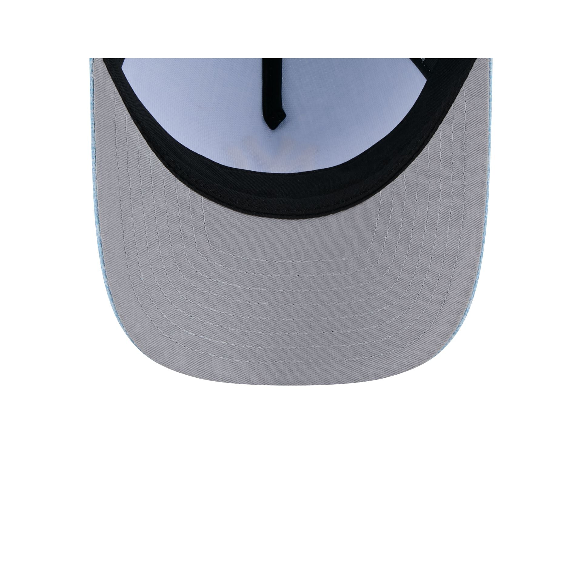 New York Yankees Cotton Weaver Blue 9FORTY M-Crown A-Frame Snapback Hat - Image 7