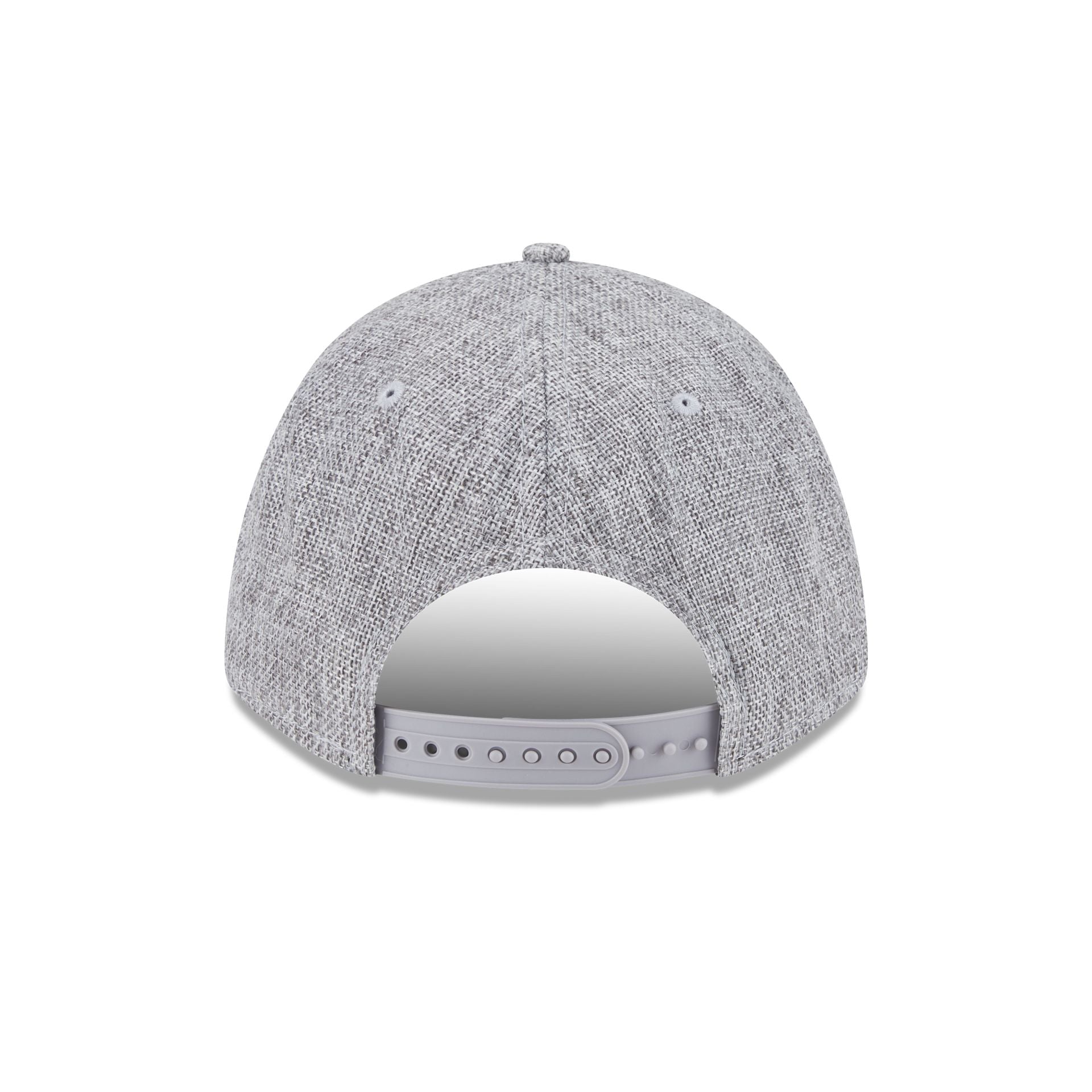 New York Knicks Cotton Weave Gray 9FORTY M-Crown A-Frame Snapback Hat - Image 6