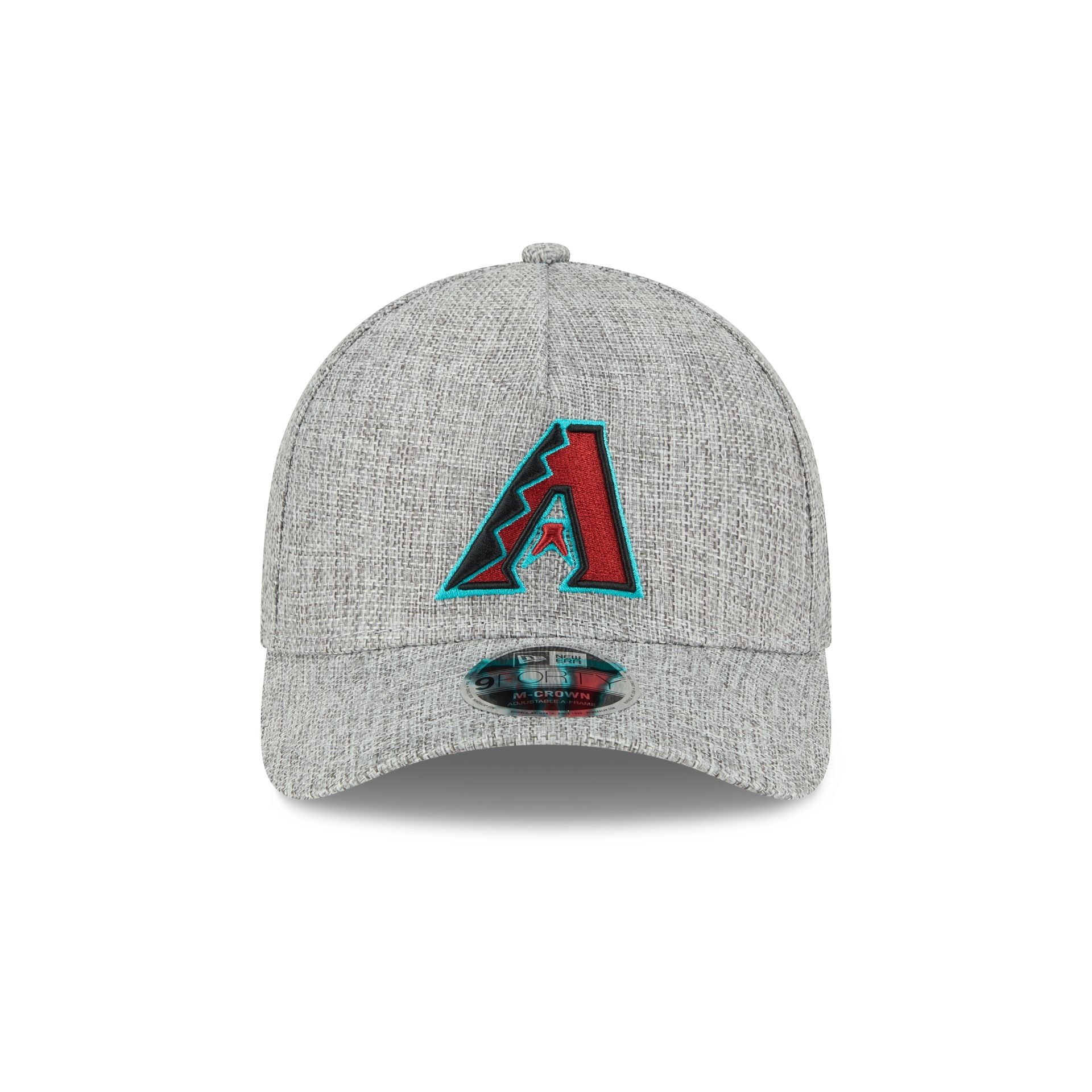 Arizona Diamondbacks Cotton Weave Gray 9FORTY M-Crown A-Frame Snapback Hat - Image 2