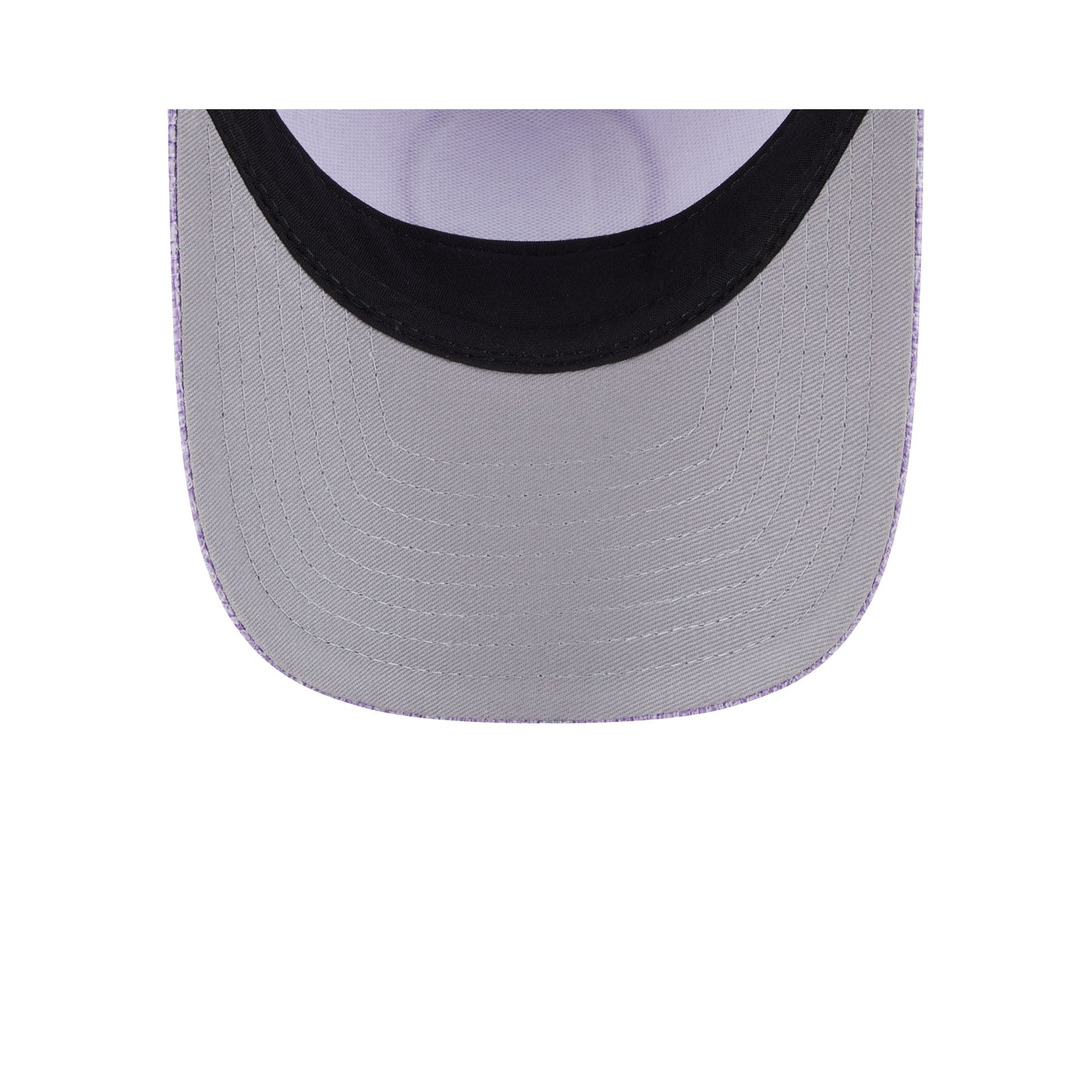 Golden State Warriors Cotton Weave Purple 9FORTY M-Crown A-Frame Snapback Hat - Image 7