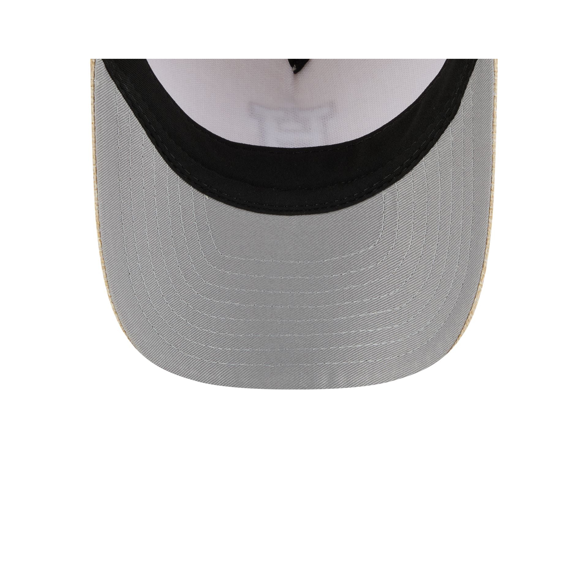 Houston Astros Cotton Weave Stone 9FORTY M-Crown A-Frame Snapback Hat - Image 7