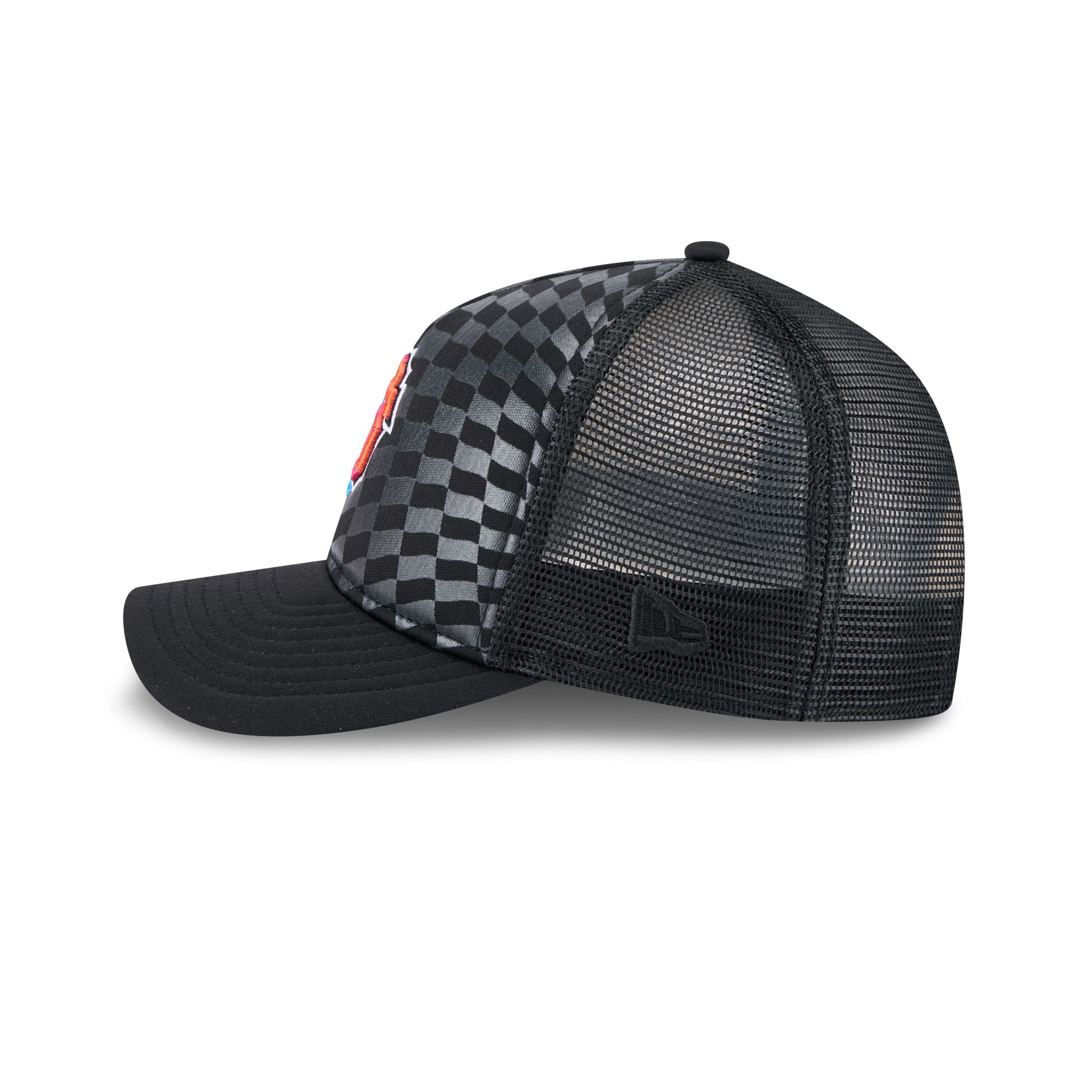 San Francisco Giants Gradient Raceway 9FORTY M-Crown A-Frame Trucker Hat - Image 4
