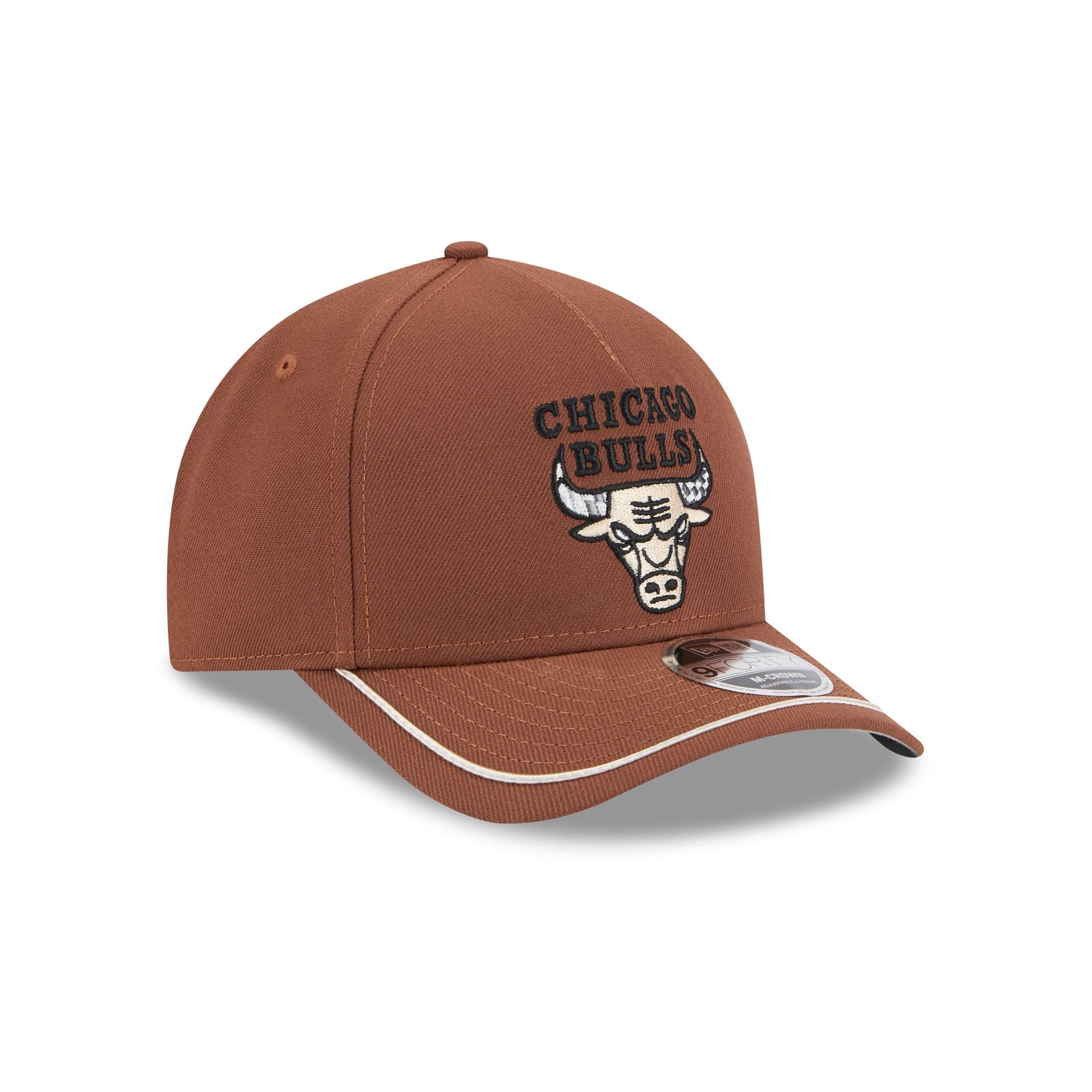 Chicago Bulls Motorsport 9FORTY M-Crown A-Frame Snapback Hat - Image 3