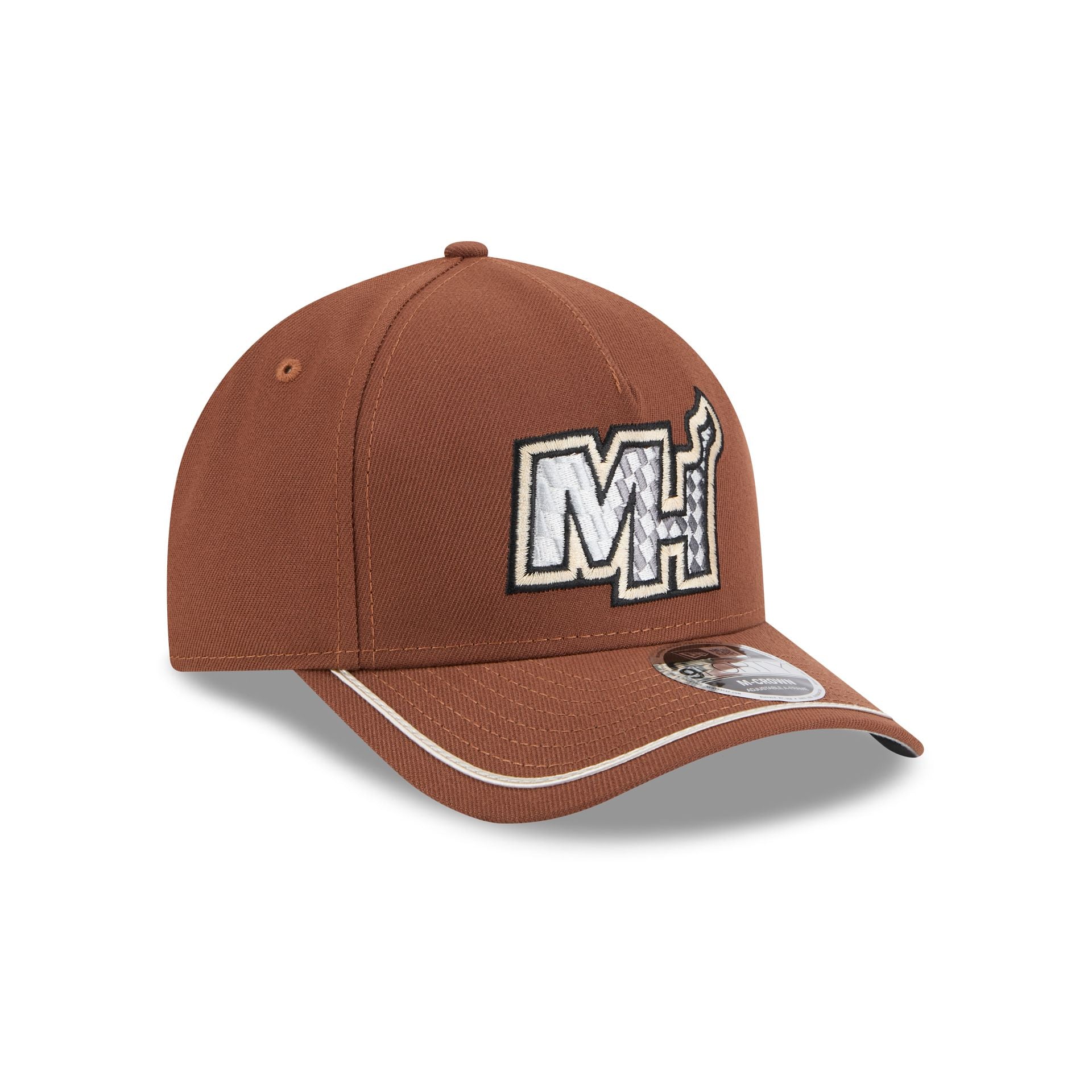 Miami Heat Motorsport 9FORTY M-Crown A-Frame Snapback Hat - Image 3