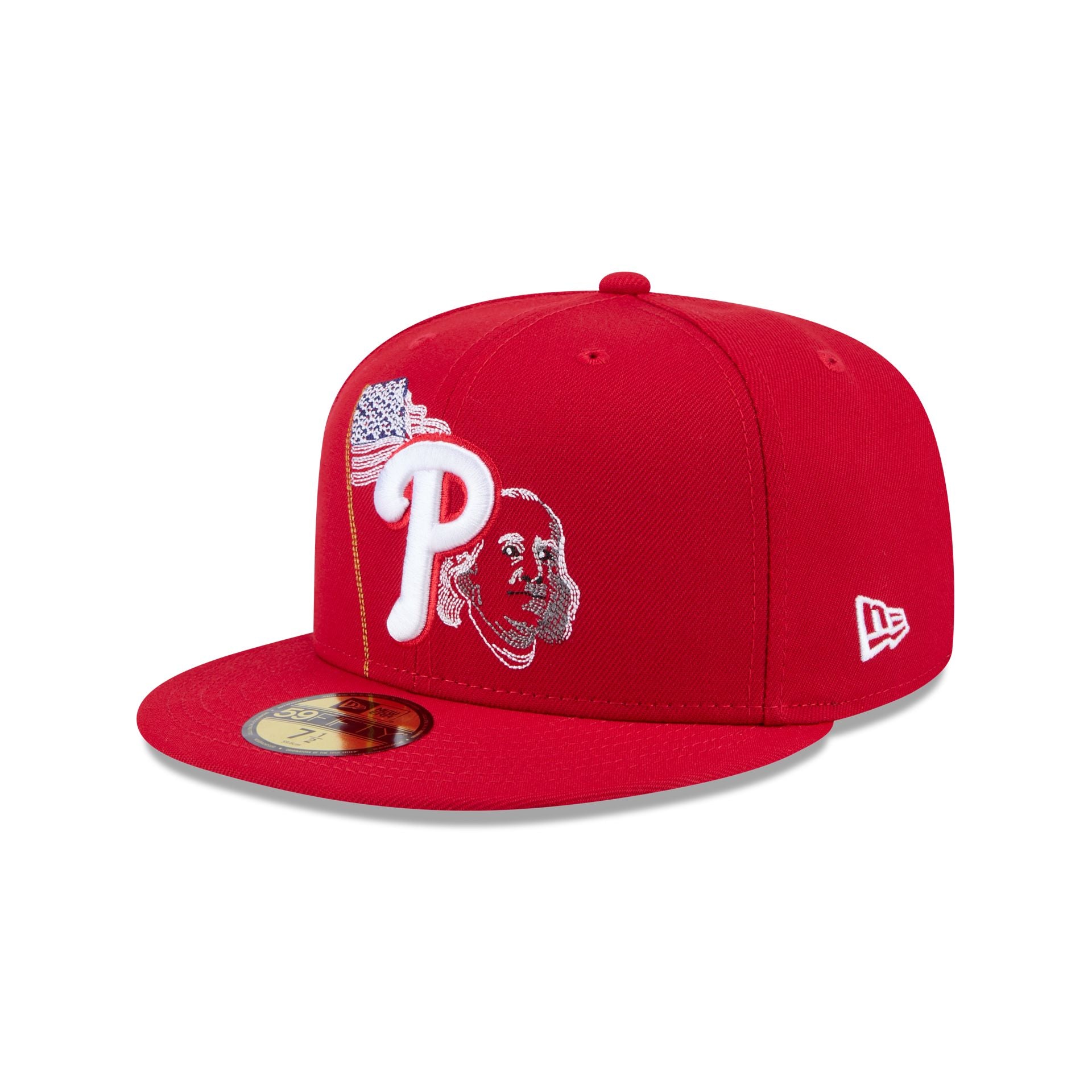 Philadelphia Phillies State Stitch 59FIFTY Fitted Hat - Image 3