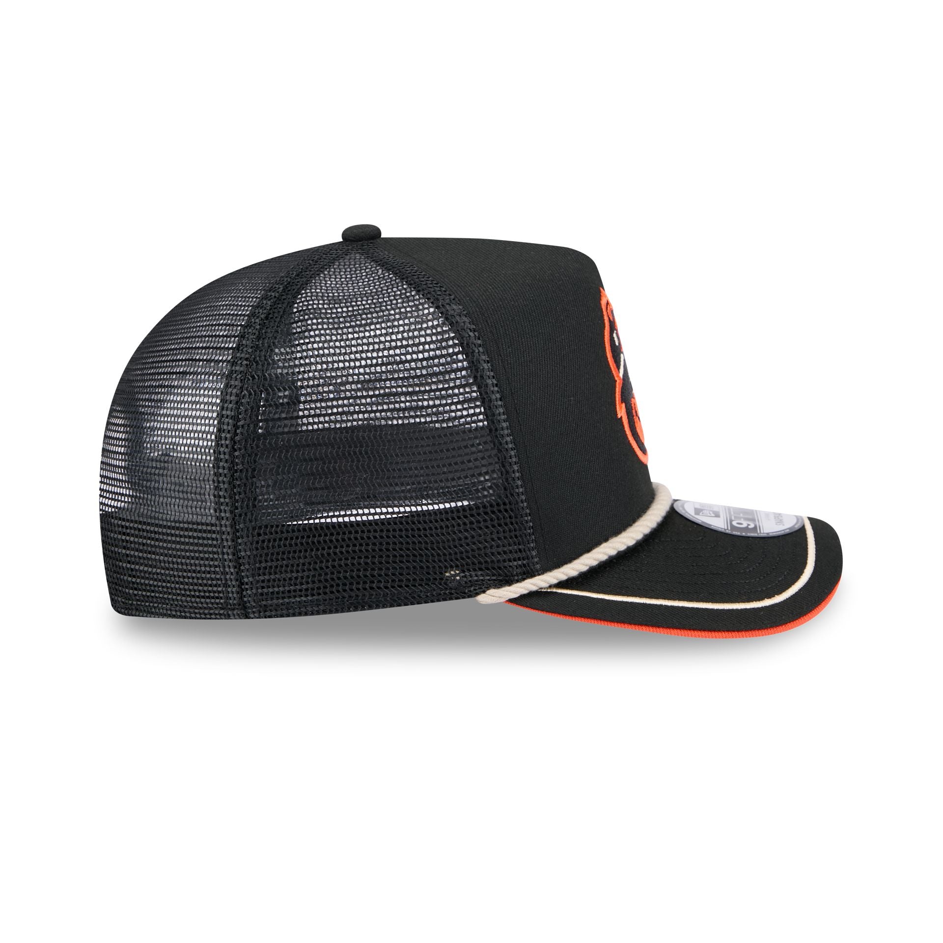 Baltimore Orioles Vintage Team Rope 9FIFTY A-Frame Trucker - Image 5