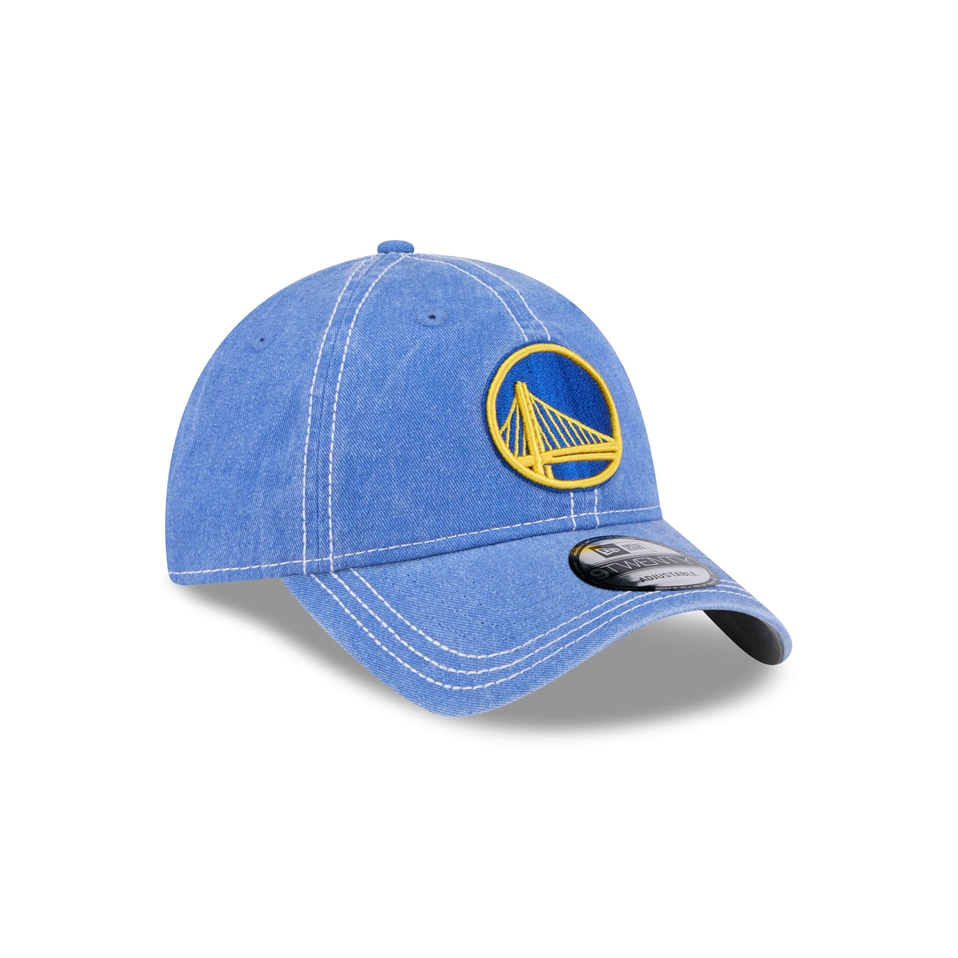 Golden State Warriors Washed Contrast 9TWENTY Adjustable Hat - Image 3