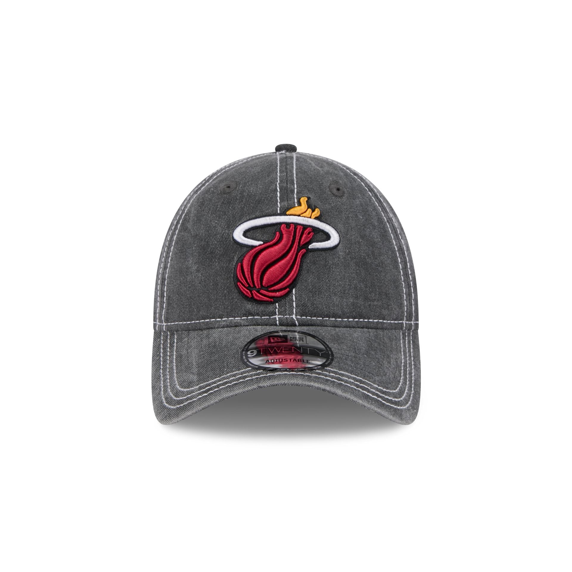 Miami Heat Washed Contrast 9TWENTY Adjustable Hat - Image 2