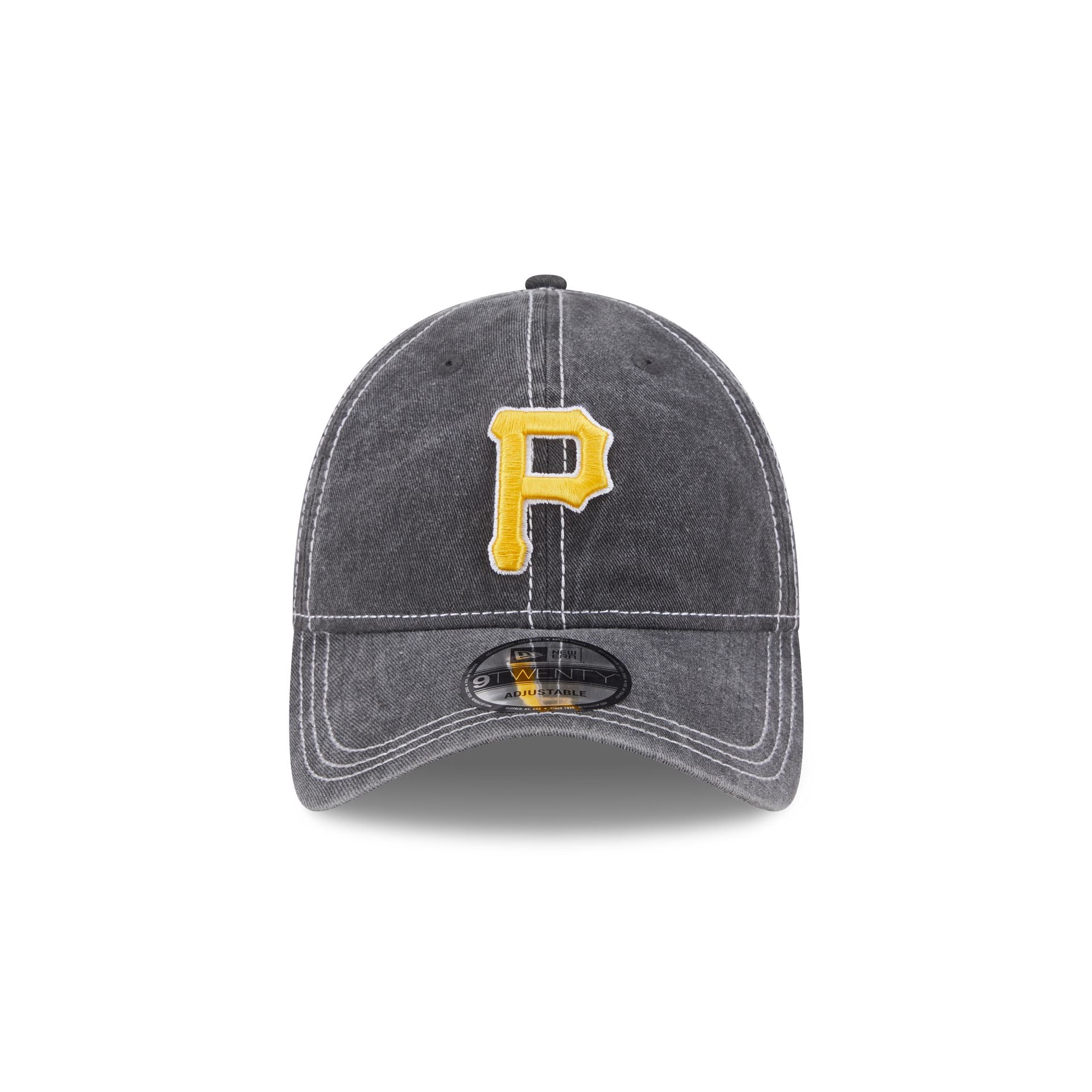 Pittsburgh Pirates Washed Contrast 9TWENTY Adjustable Hat - Image 2