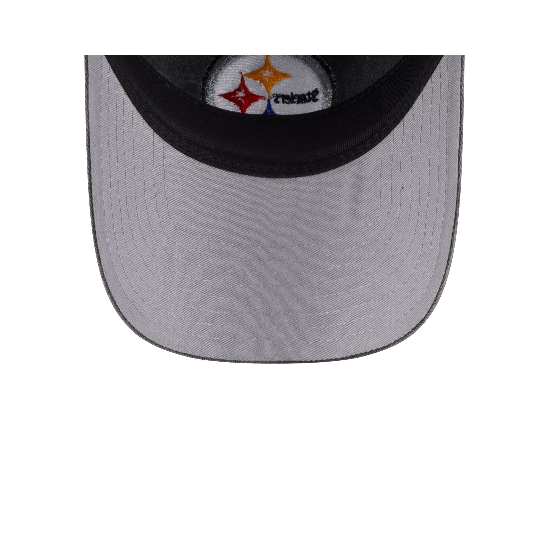 Pittsburgh Steelers Washed Contrast 9TWENTY Adjustable Hat - Image 7