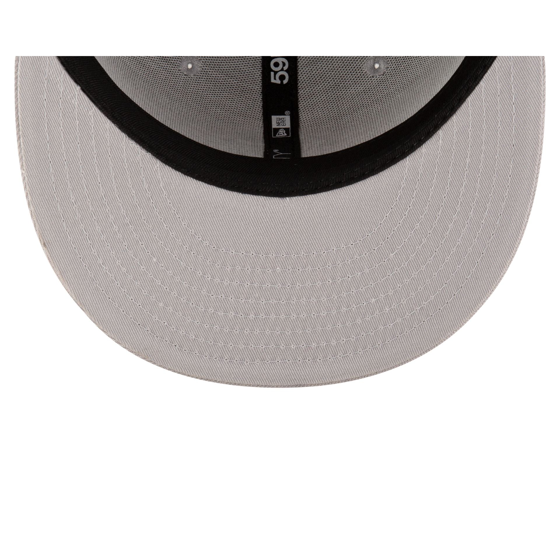 New York or Nowhere x New York Yankees Gray Logo 59FIFTY Fitted Hat - Image 7