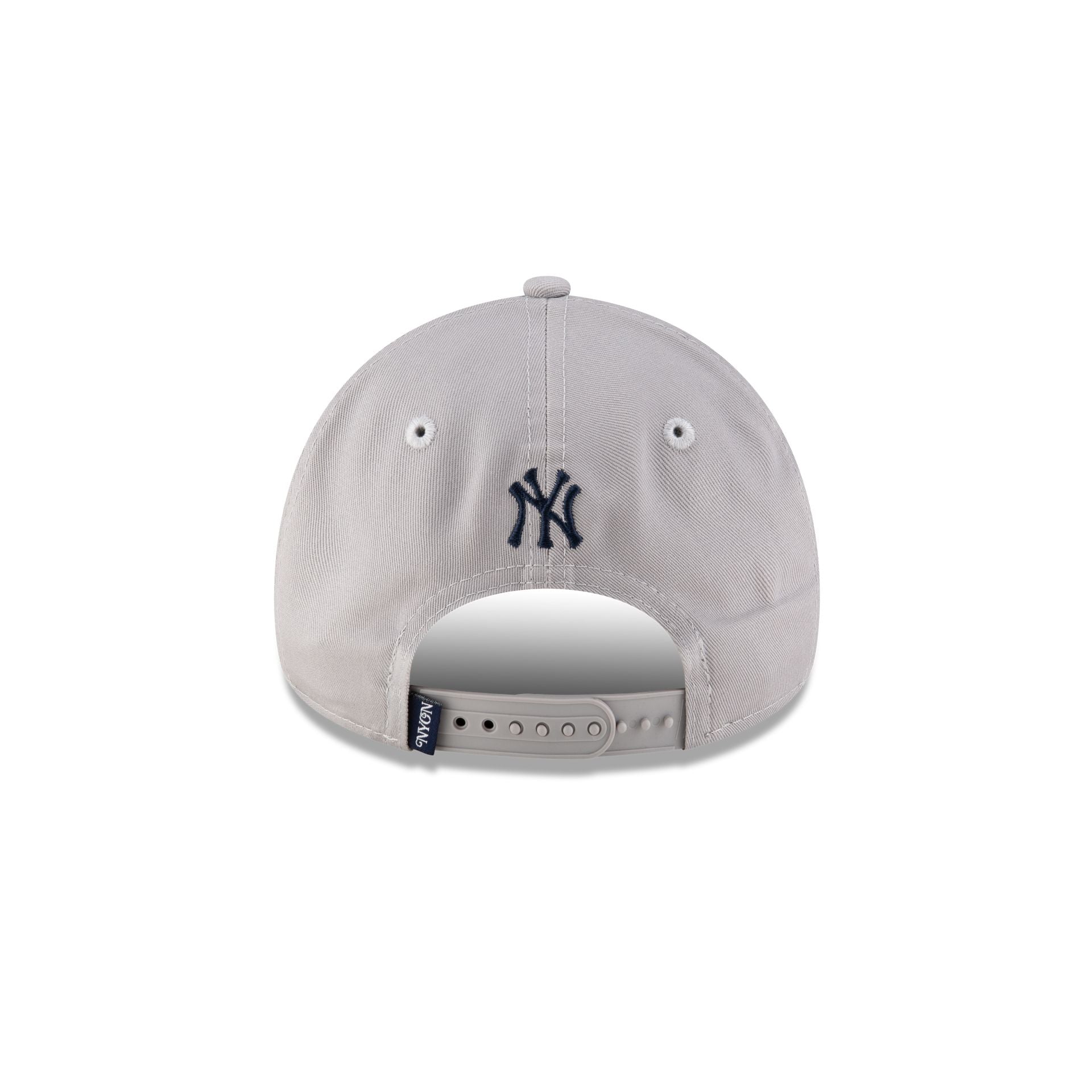 New York or Nowhere x New York Yankees Gray Wordmark 9FORTY A-Frame Snapback Hat - Image 6
