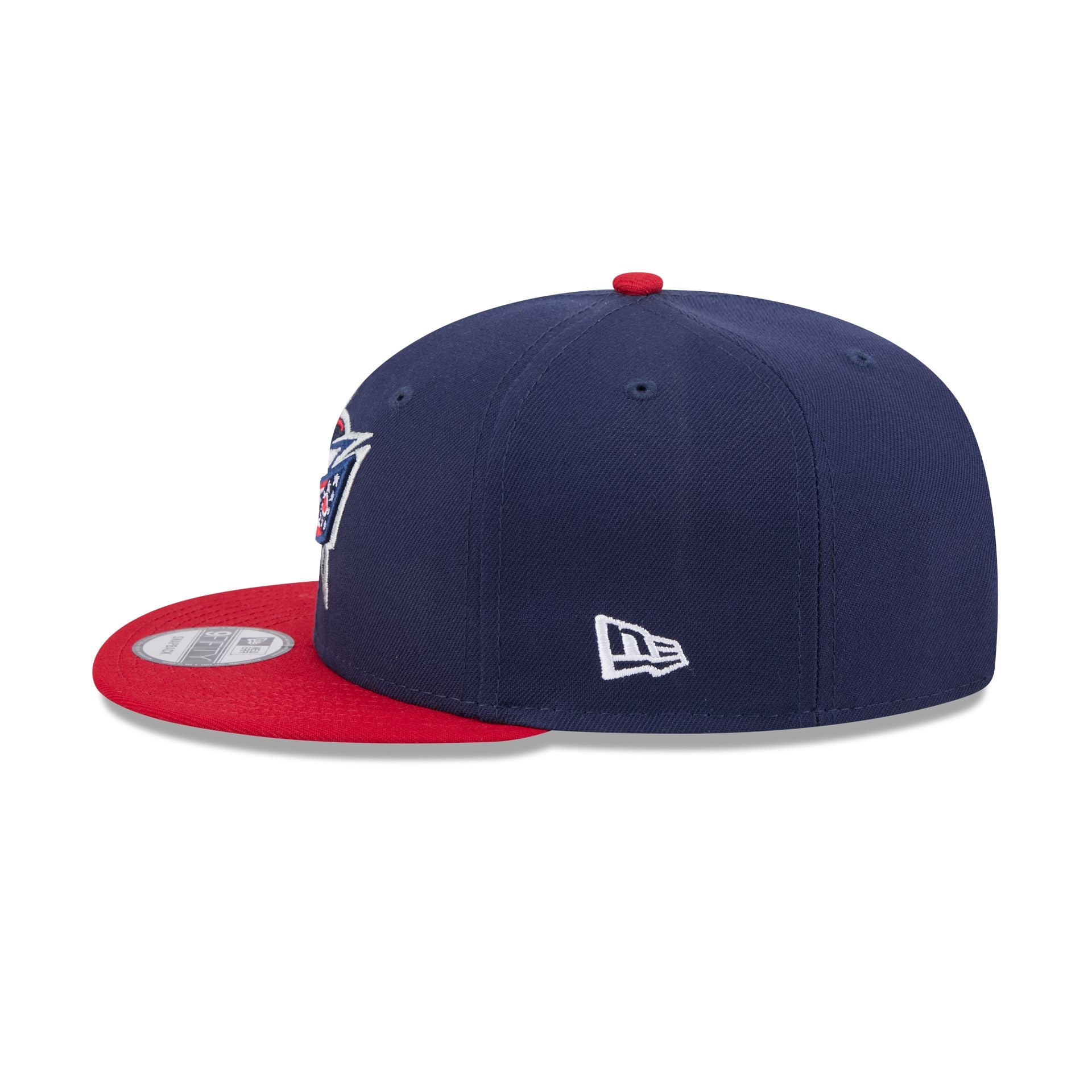 Columbus Blue Jackets Red Visor 9FIFTY Snapback Hat - Image 4
