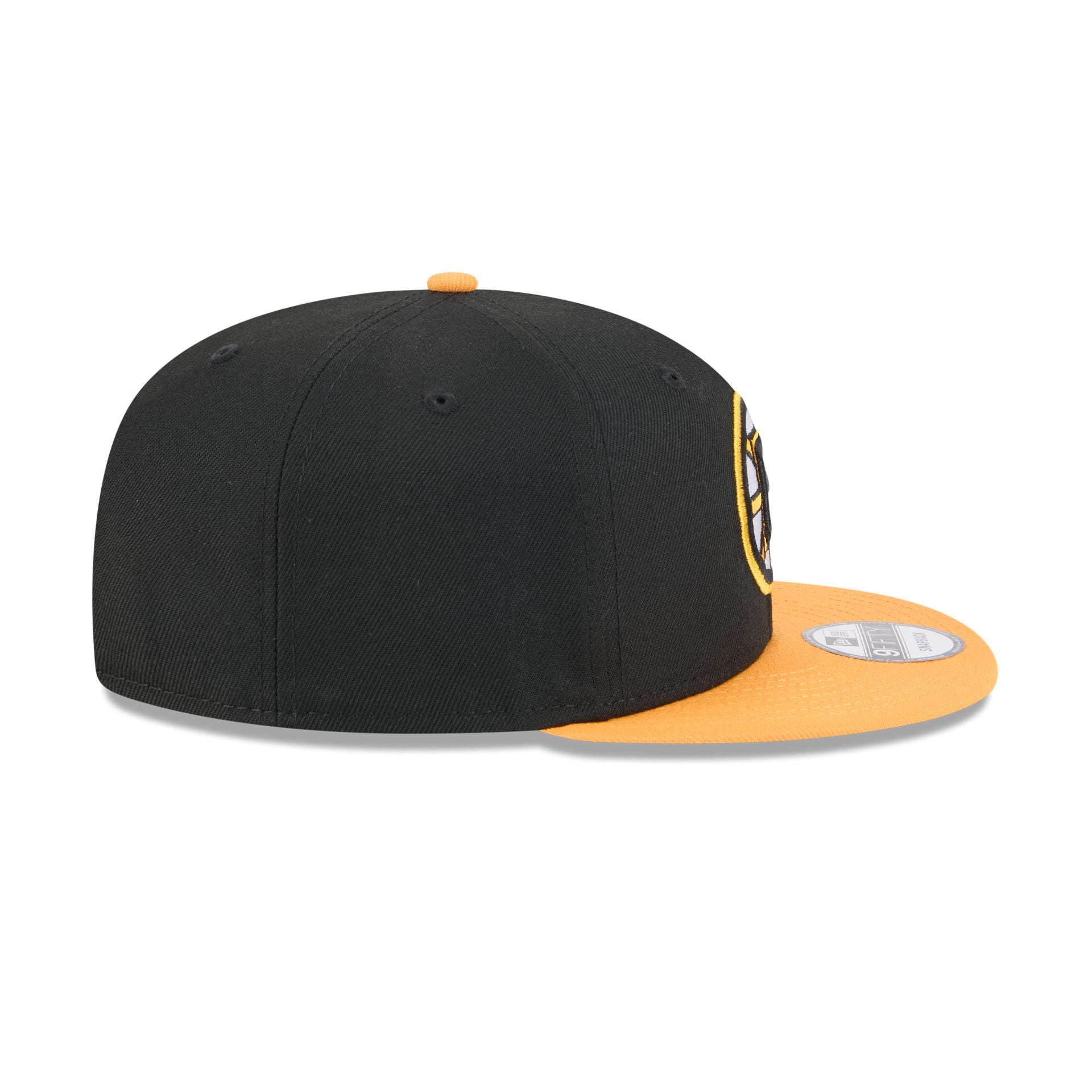 Boston Bruins Yellow Visor 9FIFTY Snapback Hat - Image 5