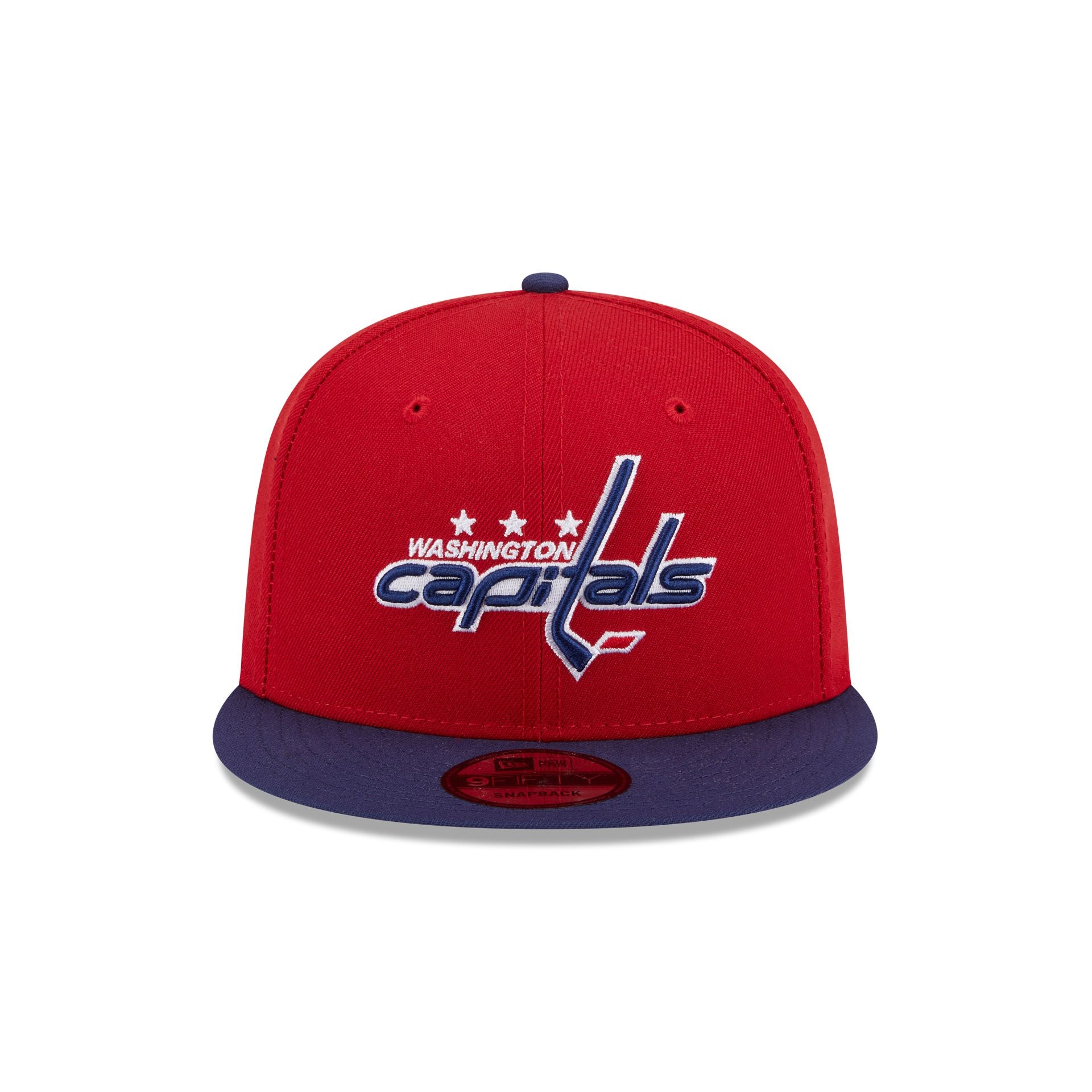 Washington Capitals Navy Visor 9FIFTY Snapback Hat - Image 2