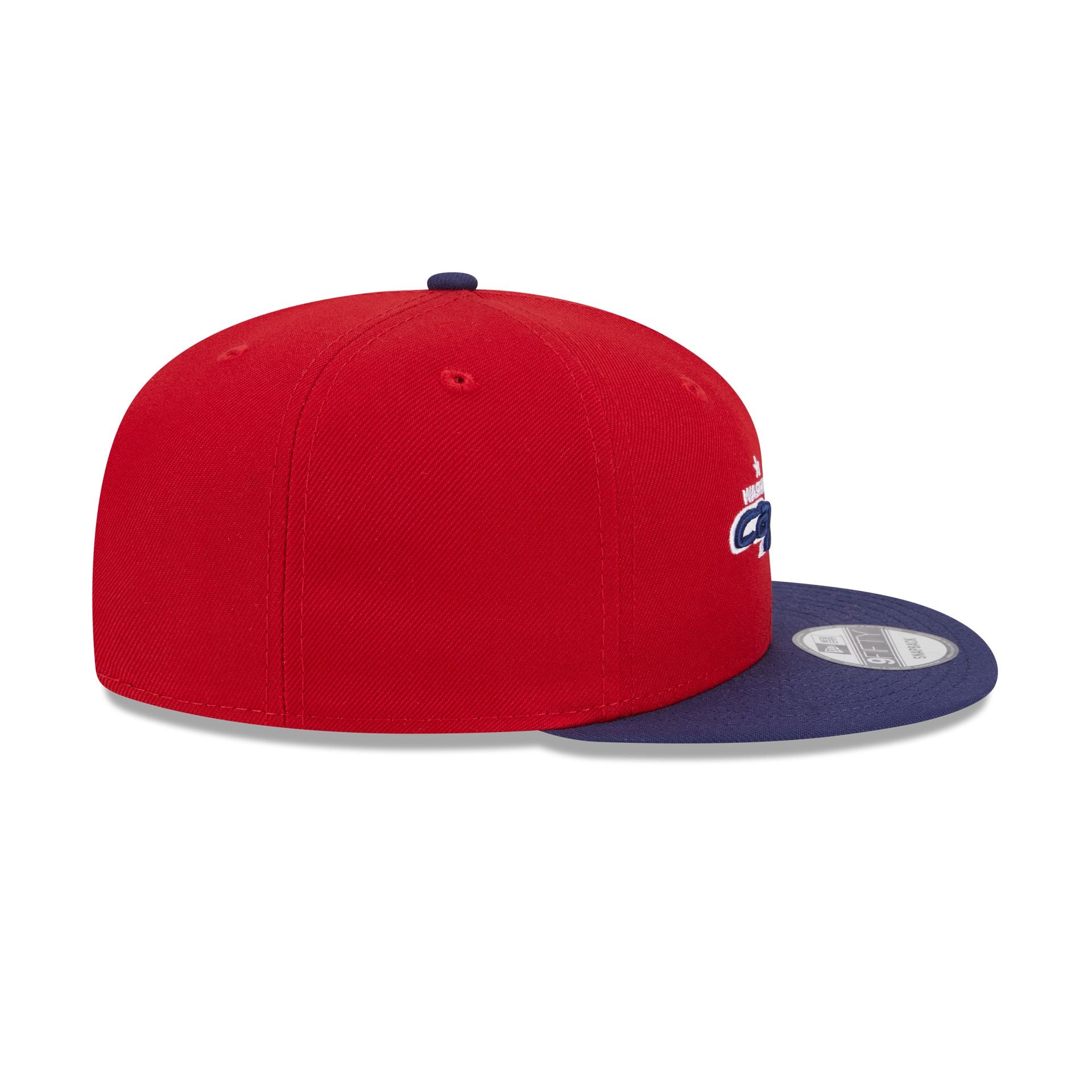 Washington Capitals Navy Visor 9FIFTY Snapback Hat - Image 5