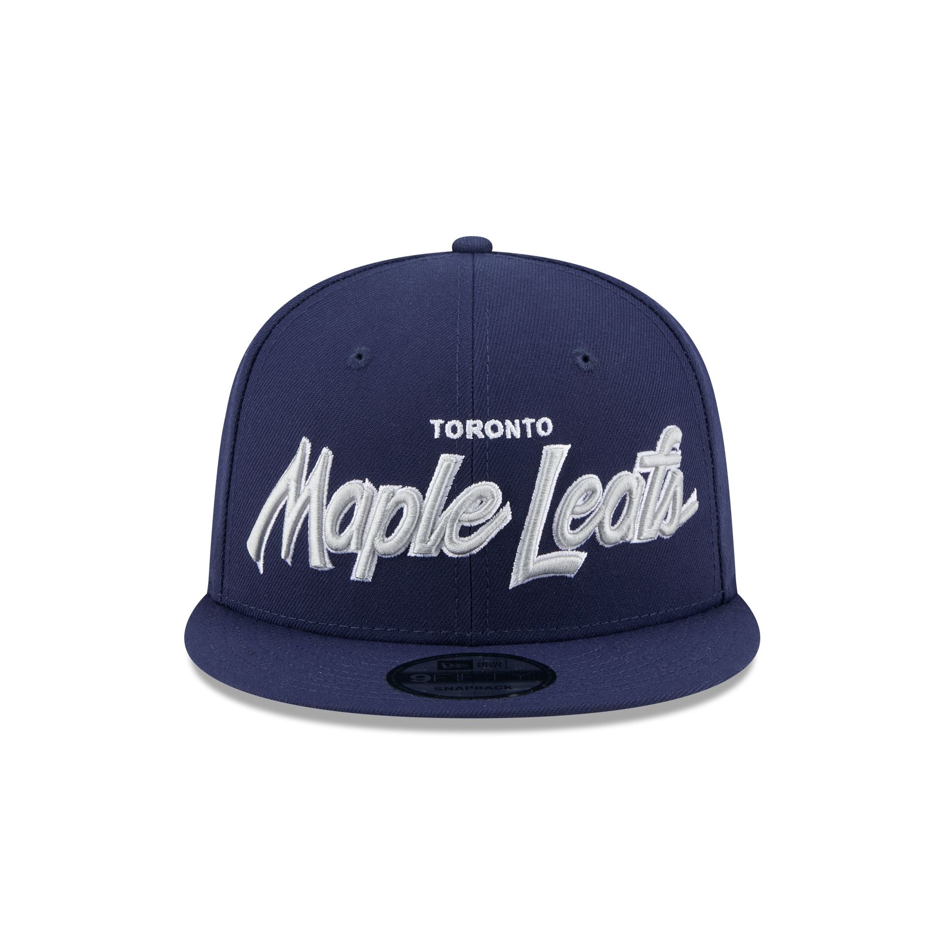 Toronto Maple Leafs Script 9FIFTY Snapback Hat - Image 2