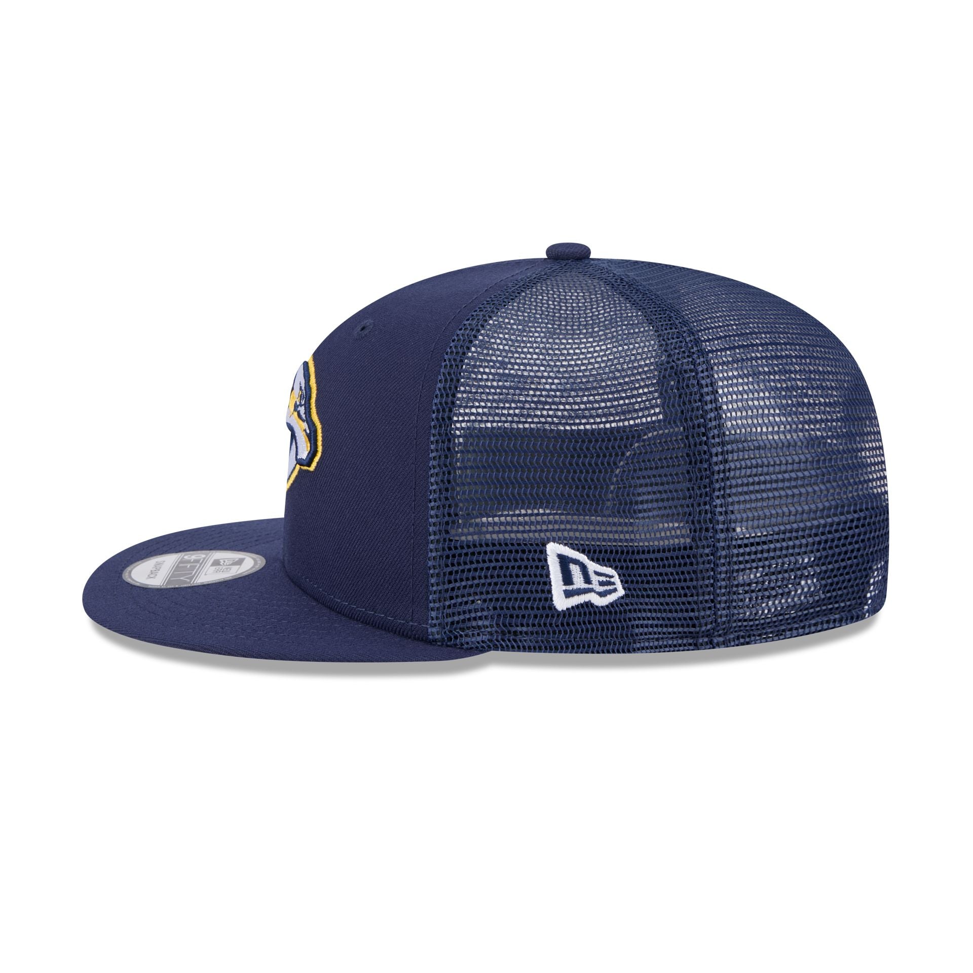 Nashville Predators Team Tag 9FIFTY Trucker Hat - Image 4