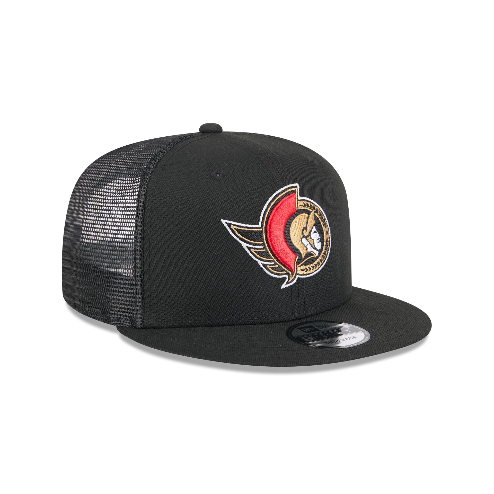 Ottawa Senators Team Tag 9FIFTY Trucker Hat - Image 3
