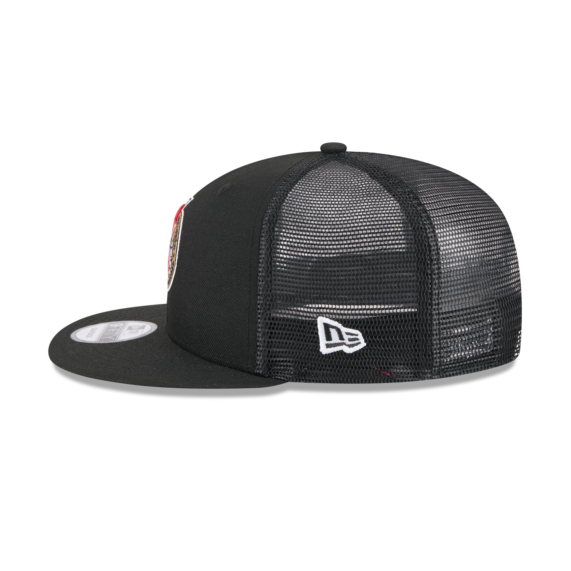 Ottawa Senators Team Tag 9FIFTY Trucker Hat - Image 4