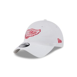 Detroit Red Wings White 9TWENTY Adjustable Hat