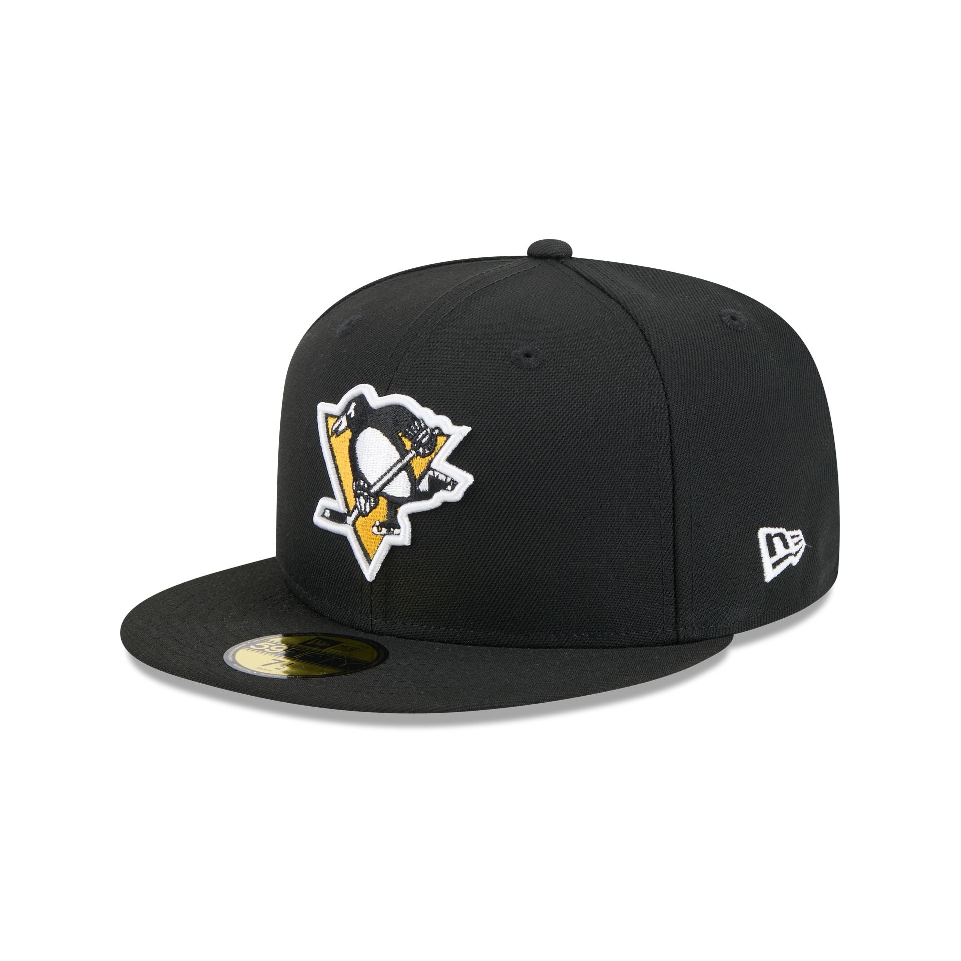 Pittsburgh Penguins Rear Wordmark 59FIFTY Fitted Hat