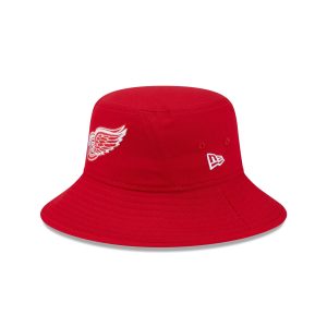 Detroit Red Wings Red Bucket Hat Hat