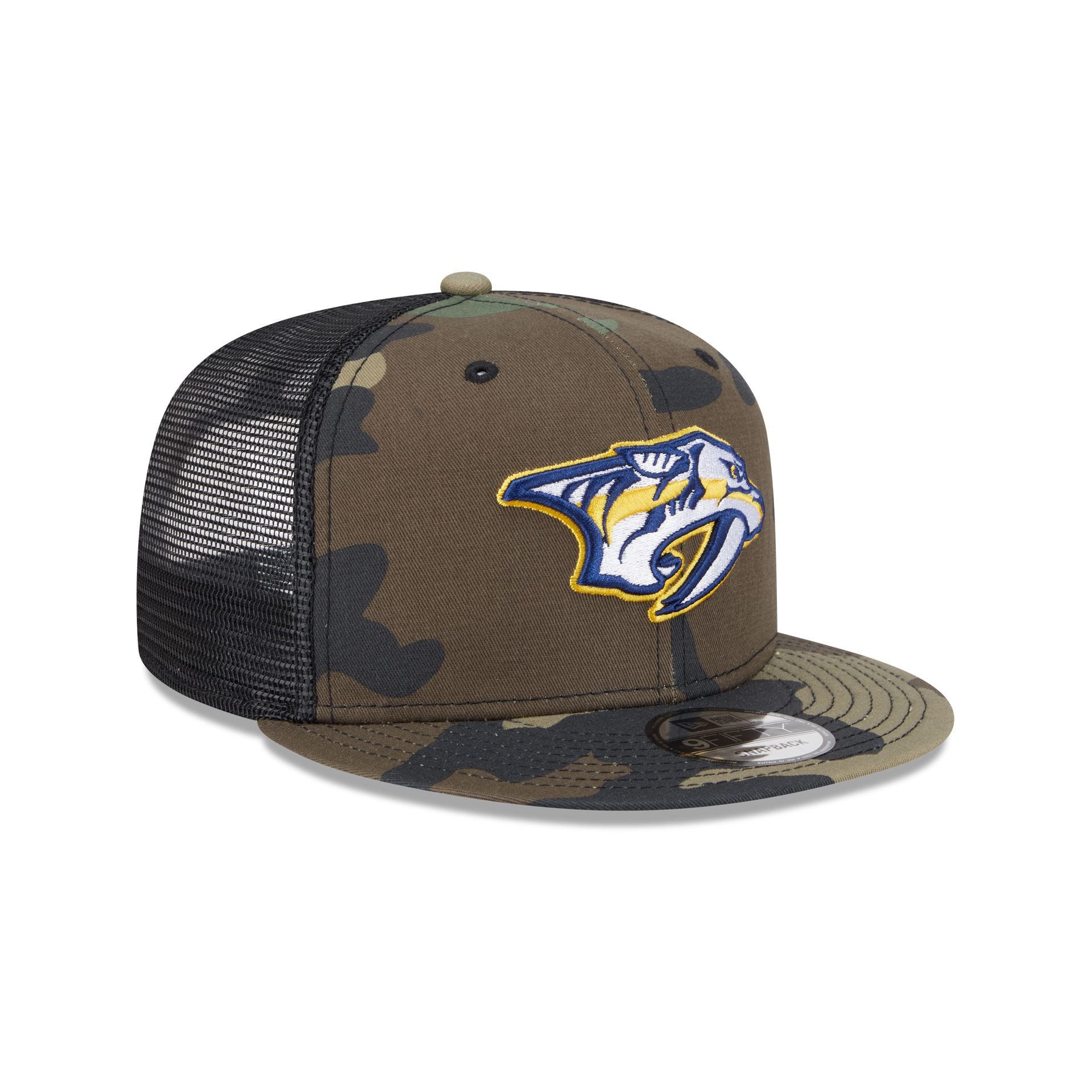 Nashville Predators Camo 9FIFTY Trucker Hat - Image 3