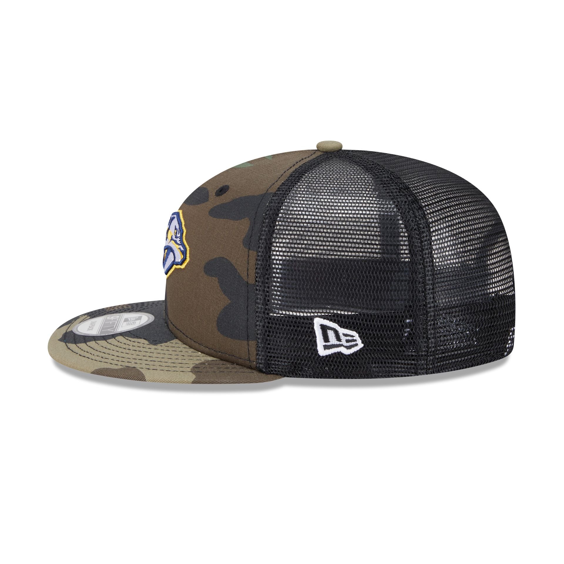 Nashville Predators Camo 9FIFTY Trucker Hat - Image 4